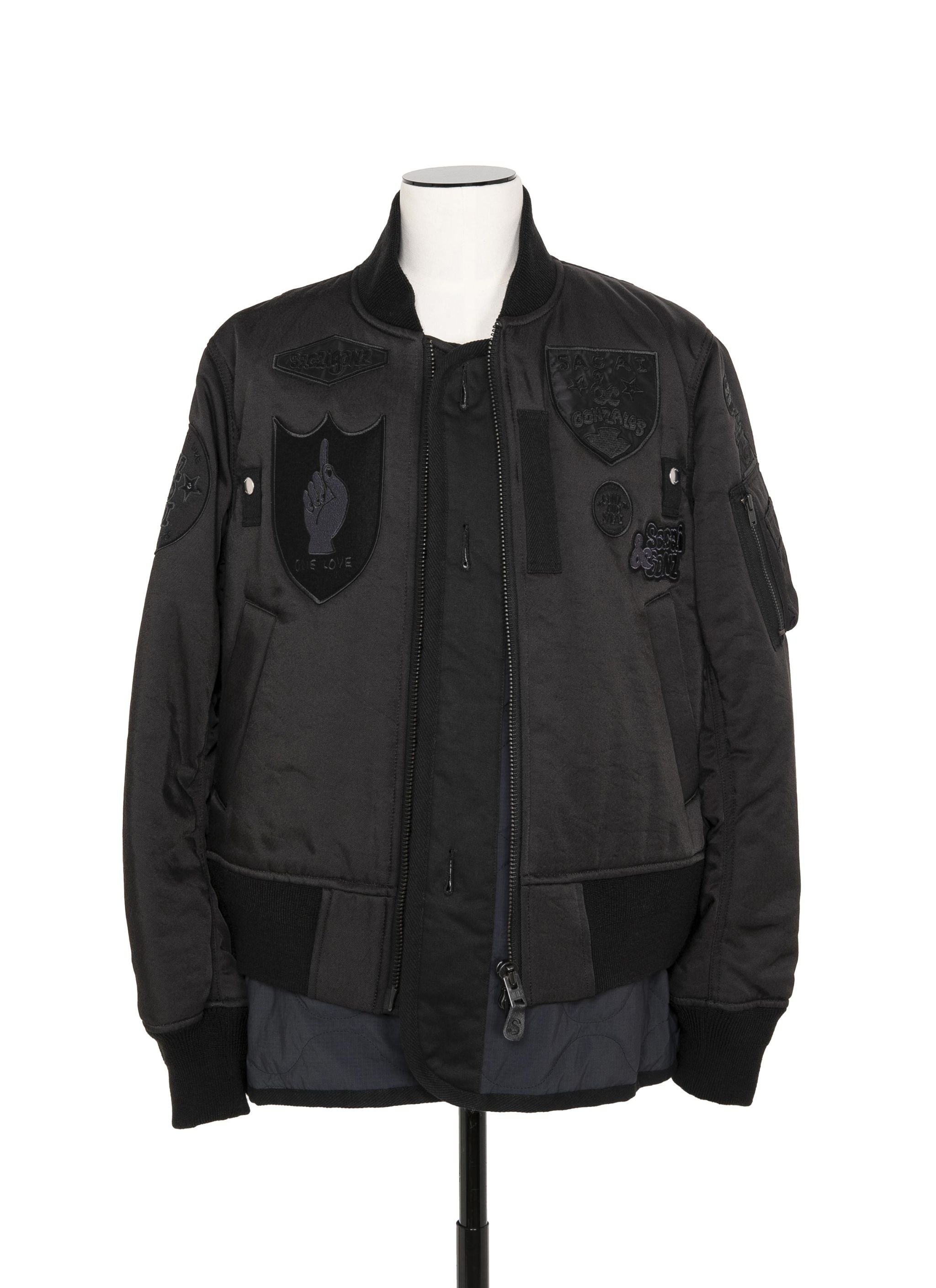 国内発【sacai】sacai x SPIEWAK Gonz Multi Patch Blouson sacai sacai x SPIEWAK Gonz Multi Patch Blouson | REVERSIBLE