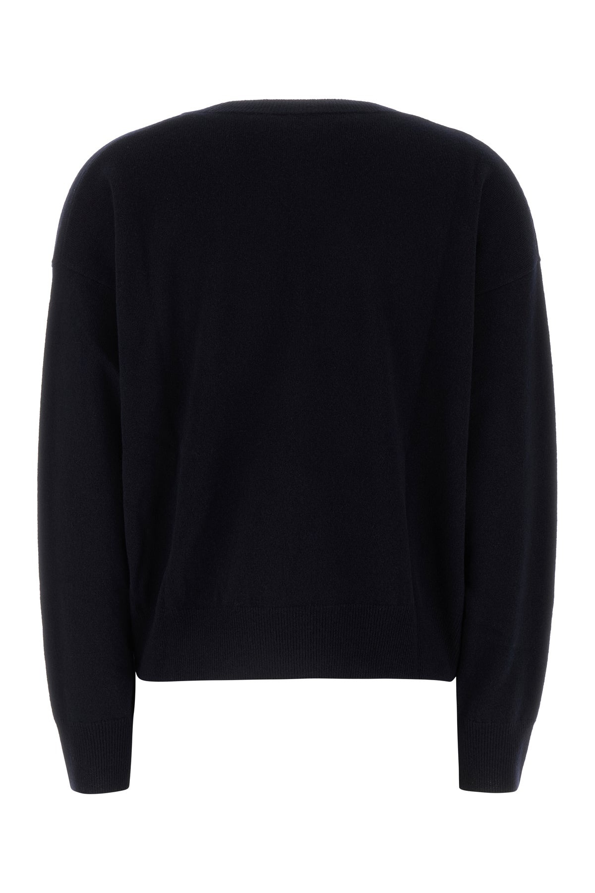 Midnight blue stretch wool blend sweater - 2