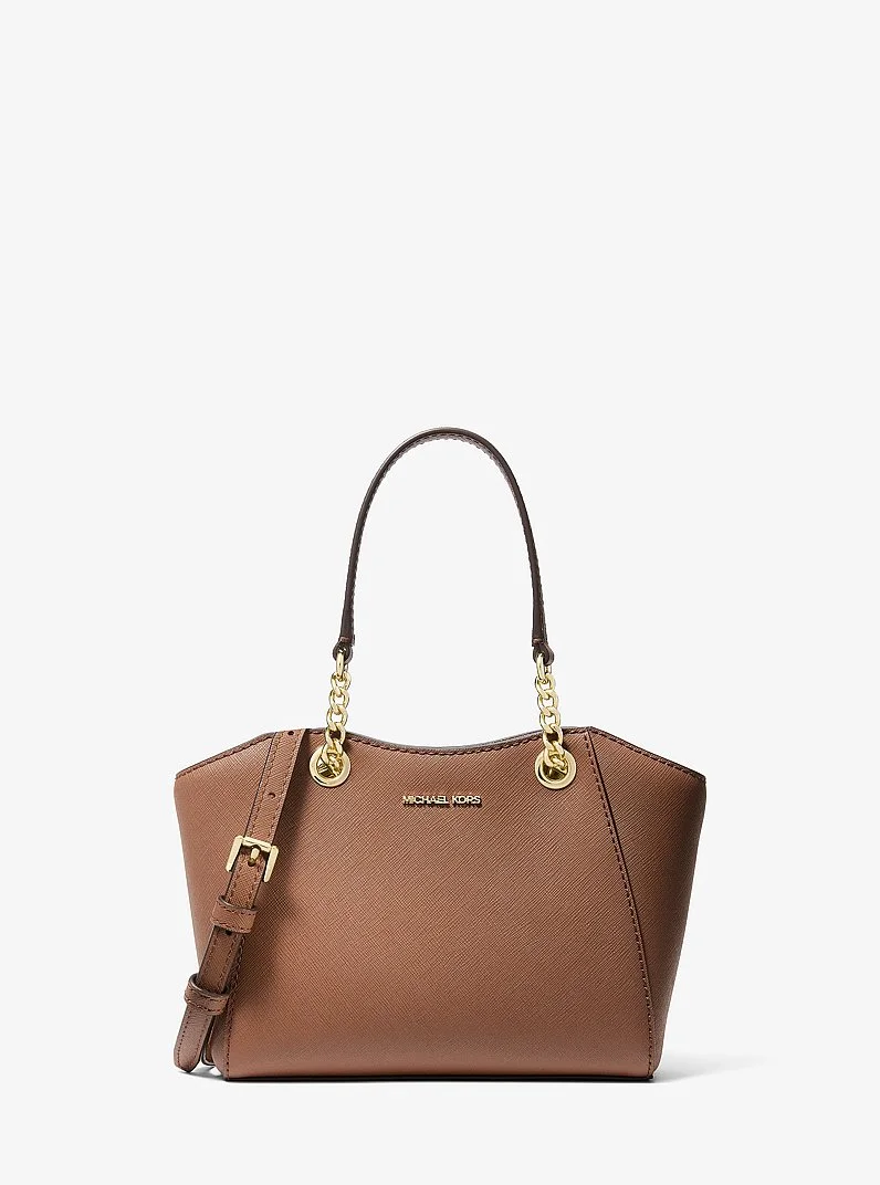 Jet Set Travel Small Saffiano Leather Tote Bag - 1