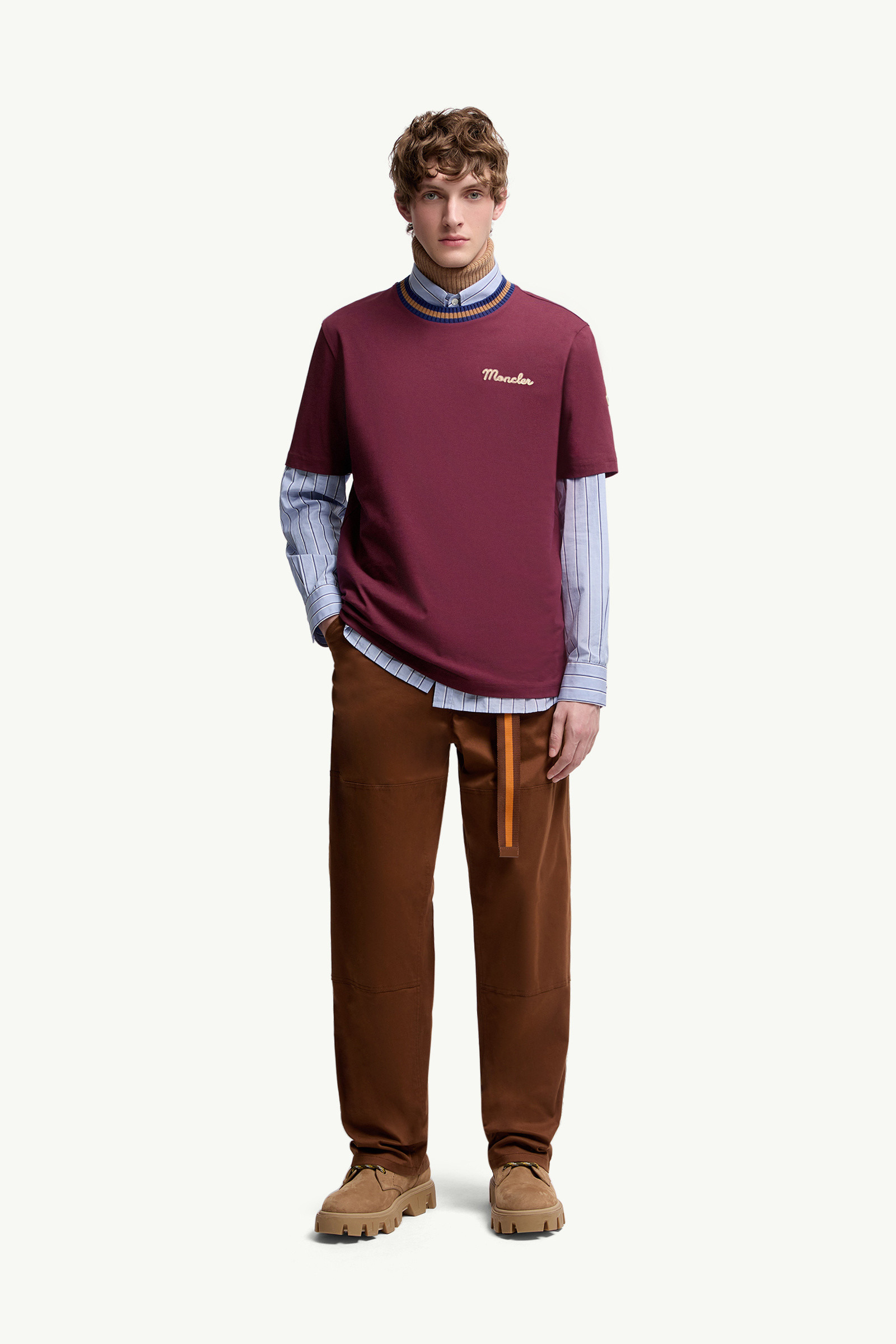 Embroidered Logo Cotton T-Shirt - 2