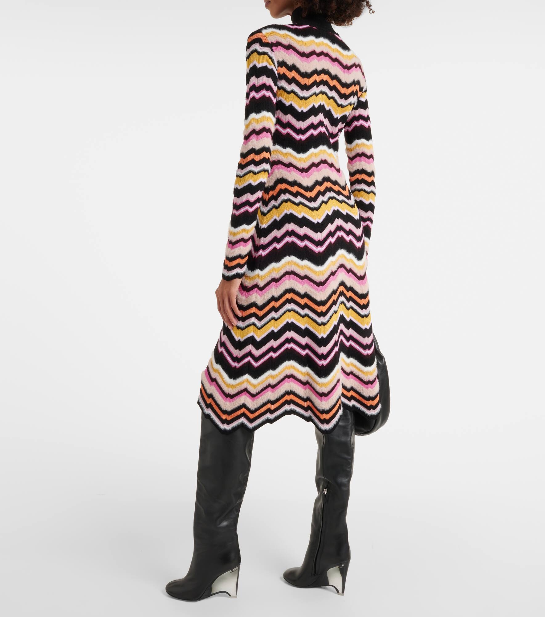 Zig Zag sweater dress - 3