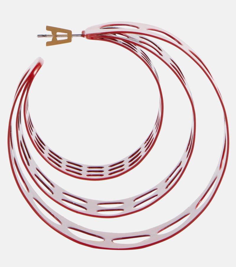 Alaïa Medium hoop earrings outlook