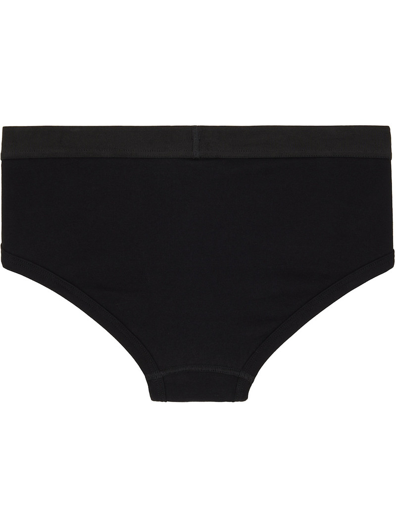 TOM FORD Two-Pack Black Cotton Briefs outlook