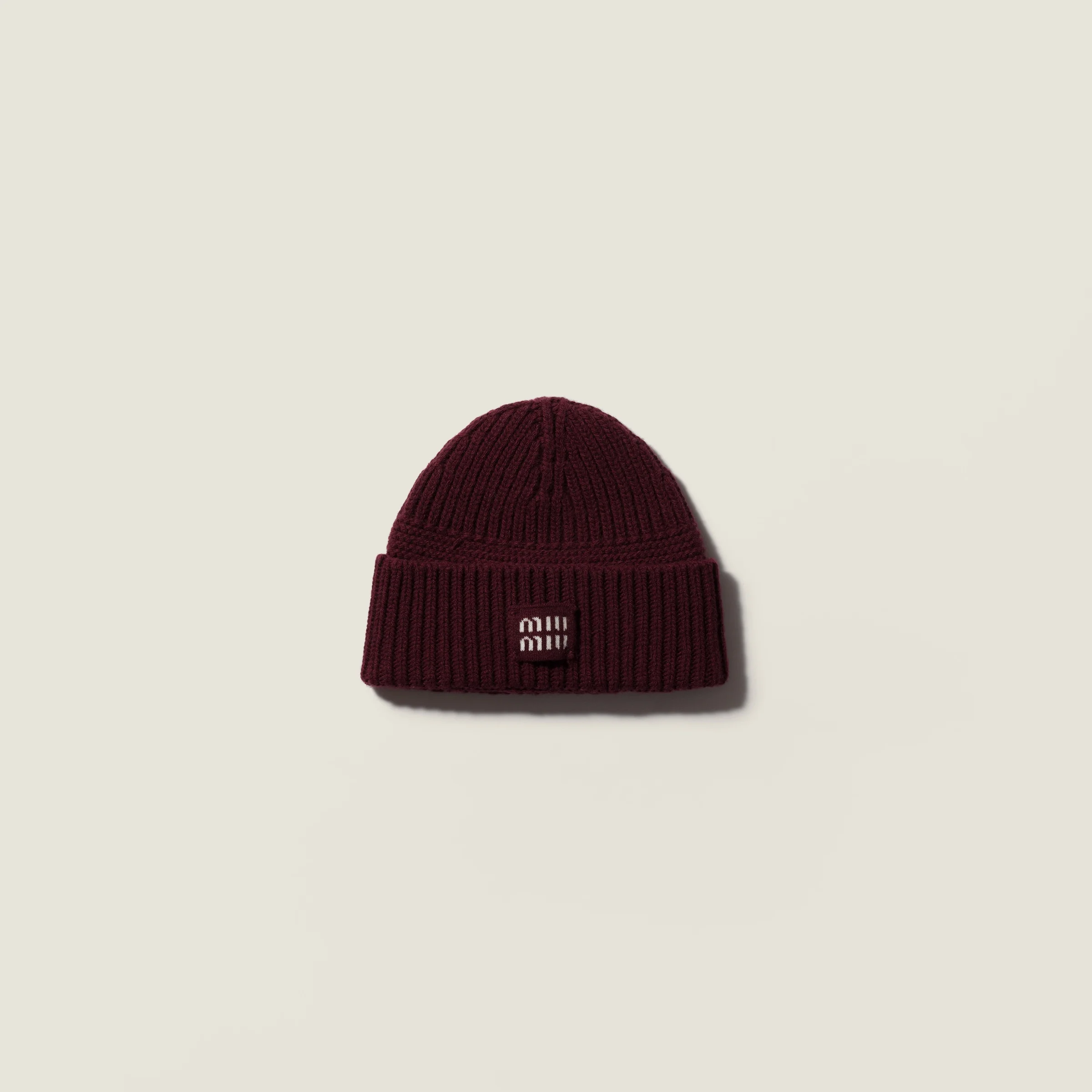 Wool and cashmere beanie - 1