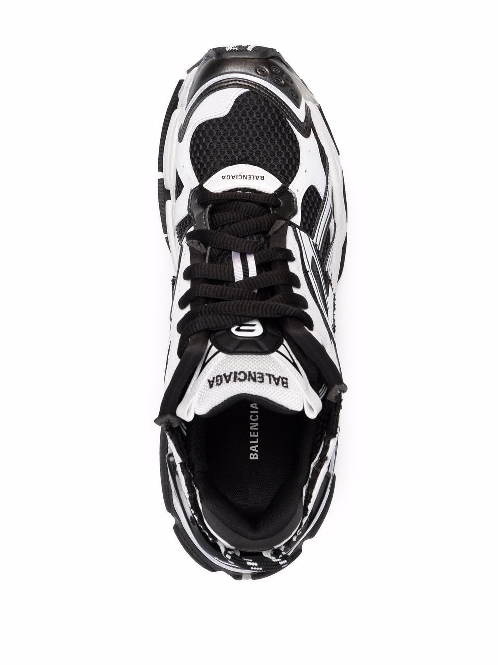 Runner two-tone sneakers - 4