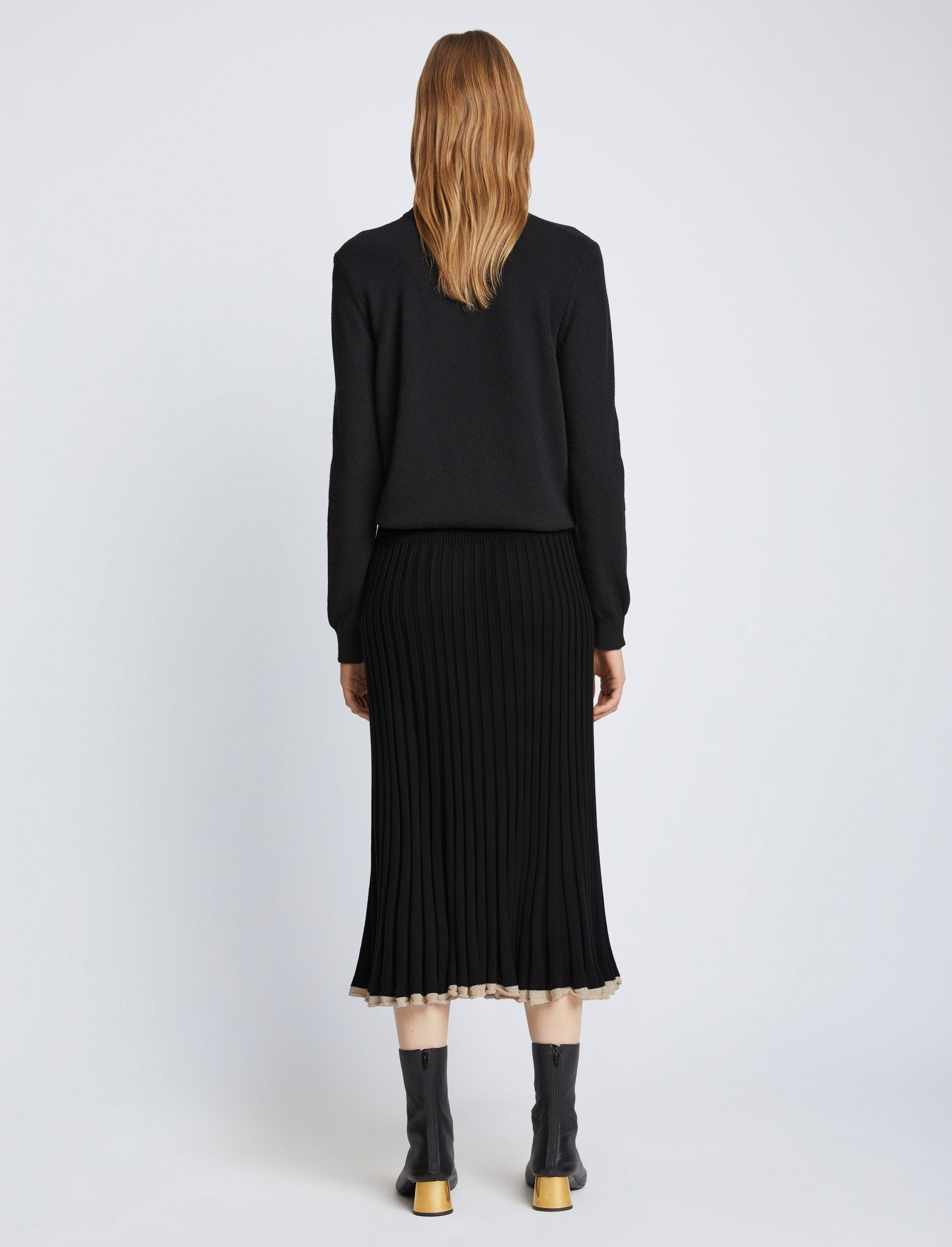 Silk Cashmere Skirt - 4