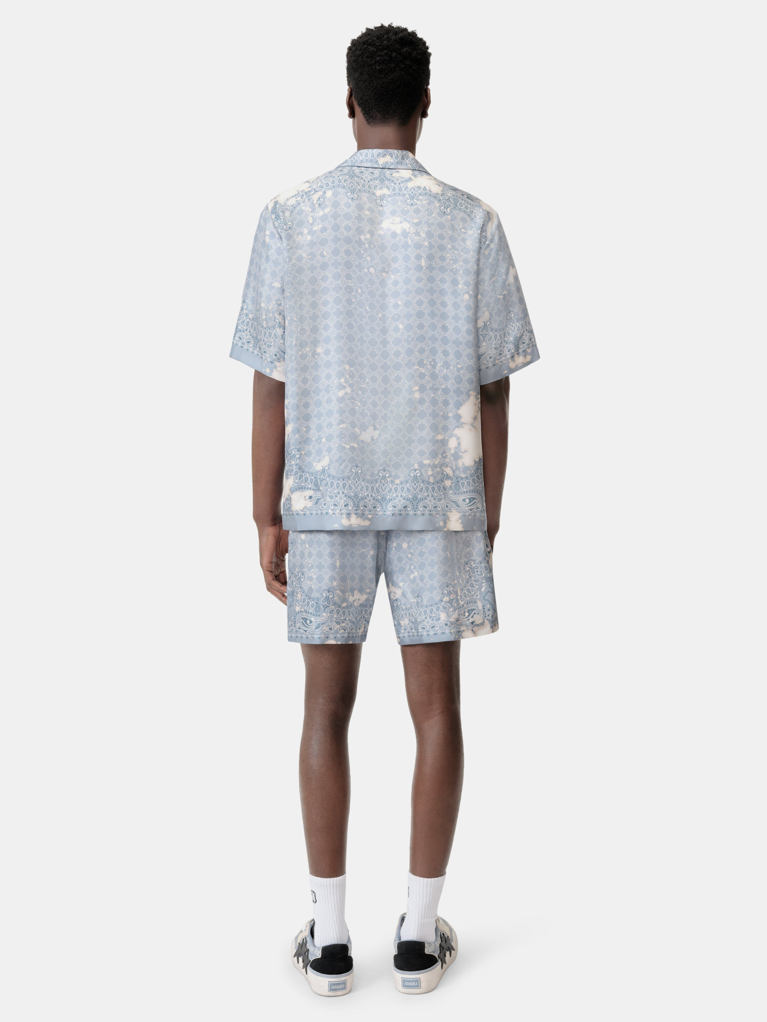 BLEACH BANDANA BOWLING SHIRT - 1