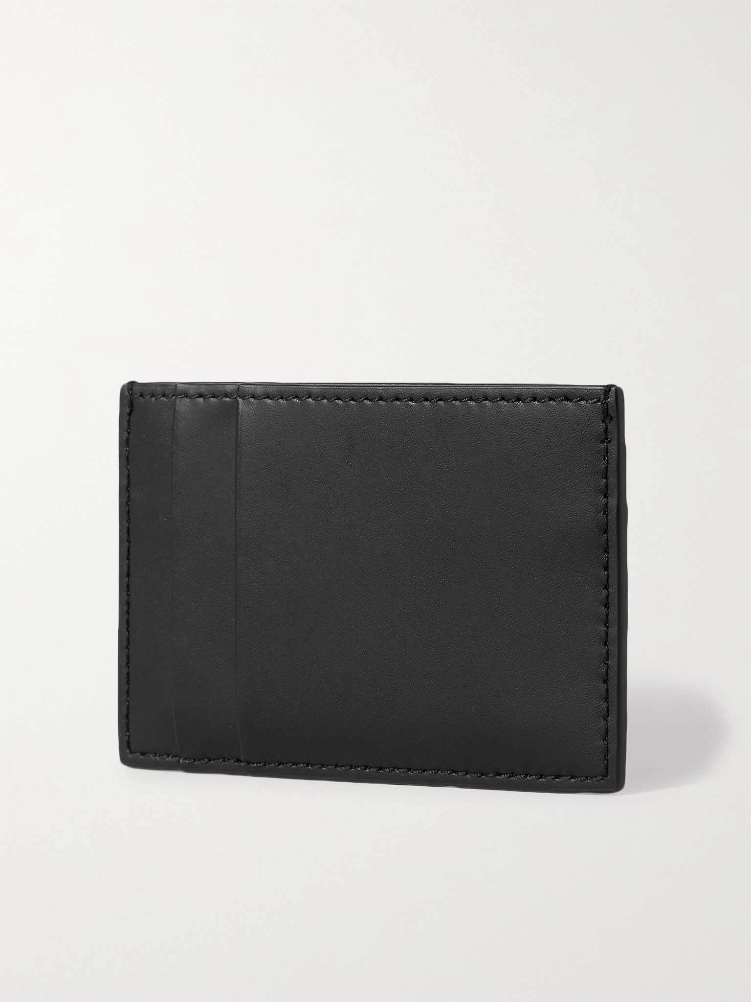 Logo-Print Leather Cardholder - 3