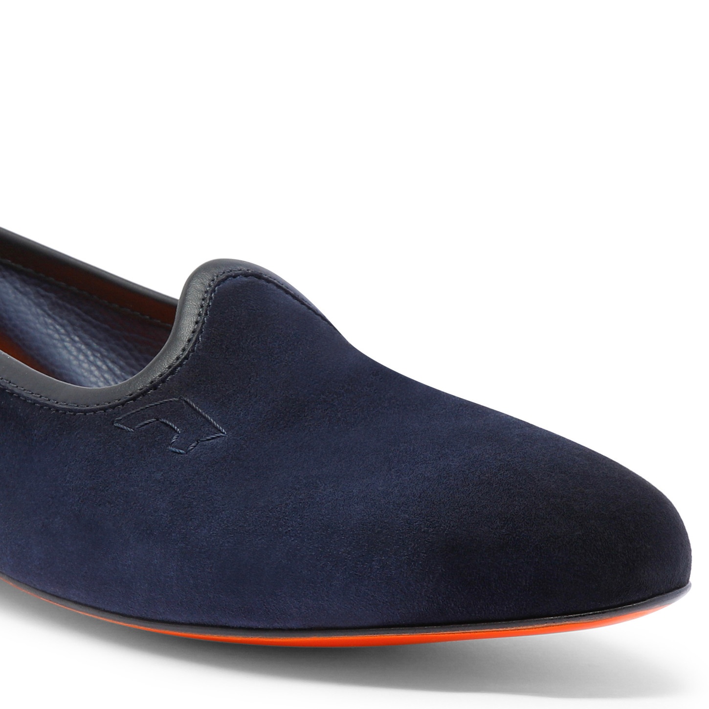 Men's blue suede loafer - 5