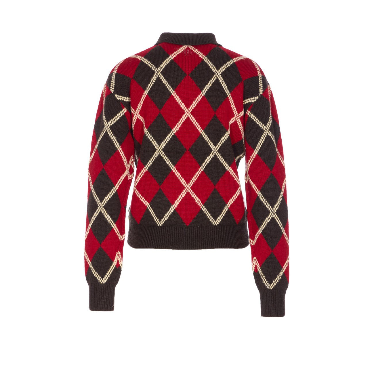Guest In Residence Women Collegiate Argyle Polo - 2