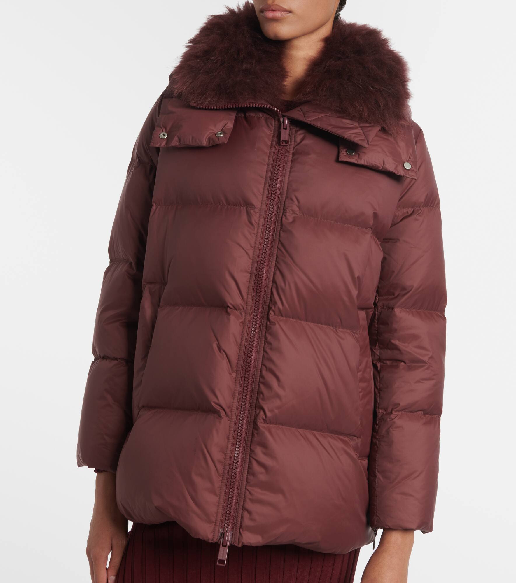 Quilted down jacket - 6