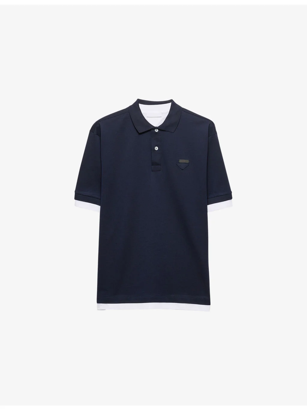Logo-Embroidered Cotton Polo Shirt - 1