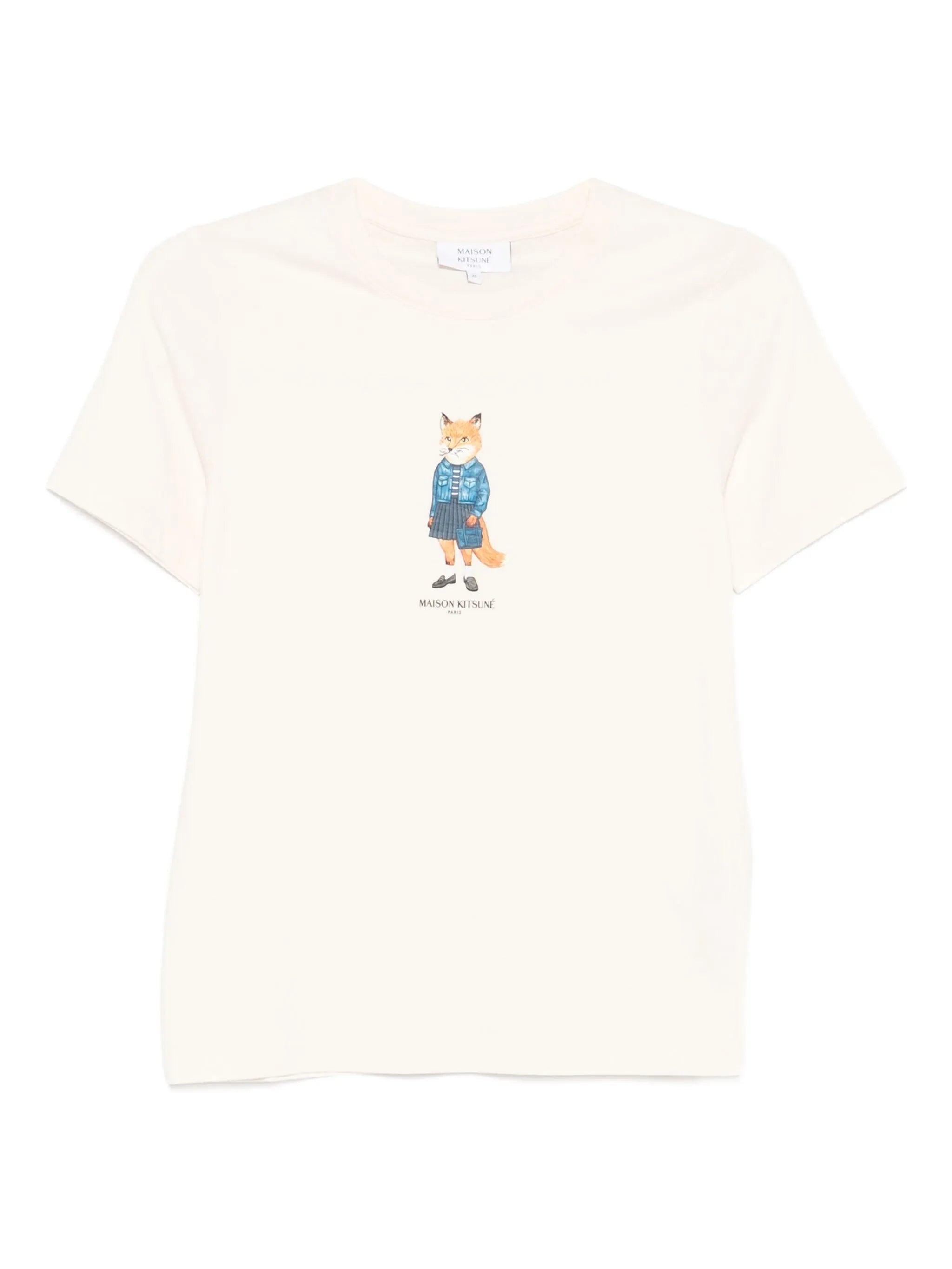 Maison Kitsuné Fox-print T-shirt - 1