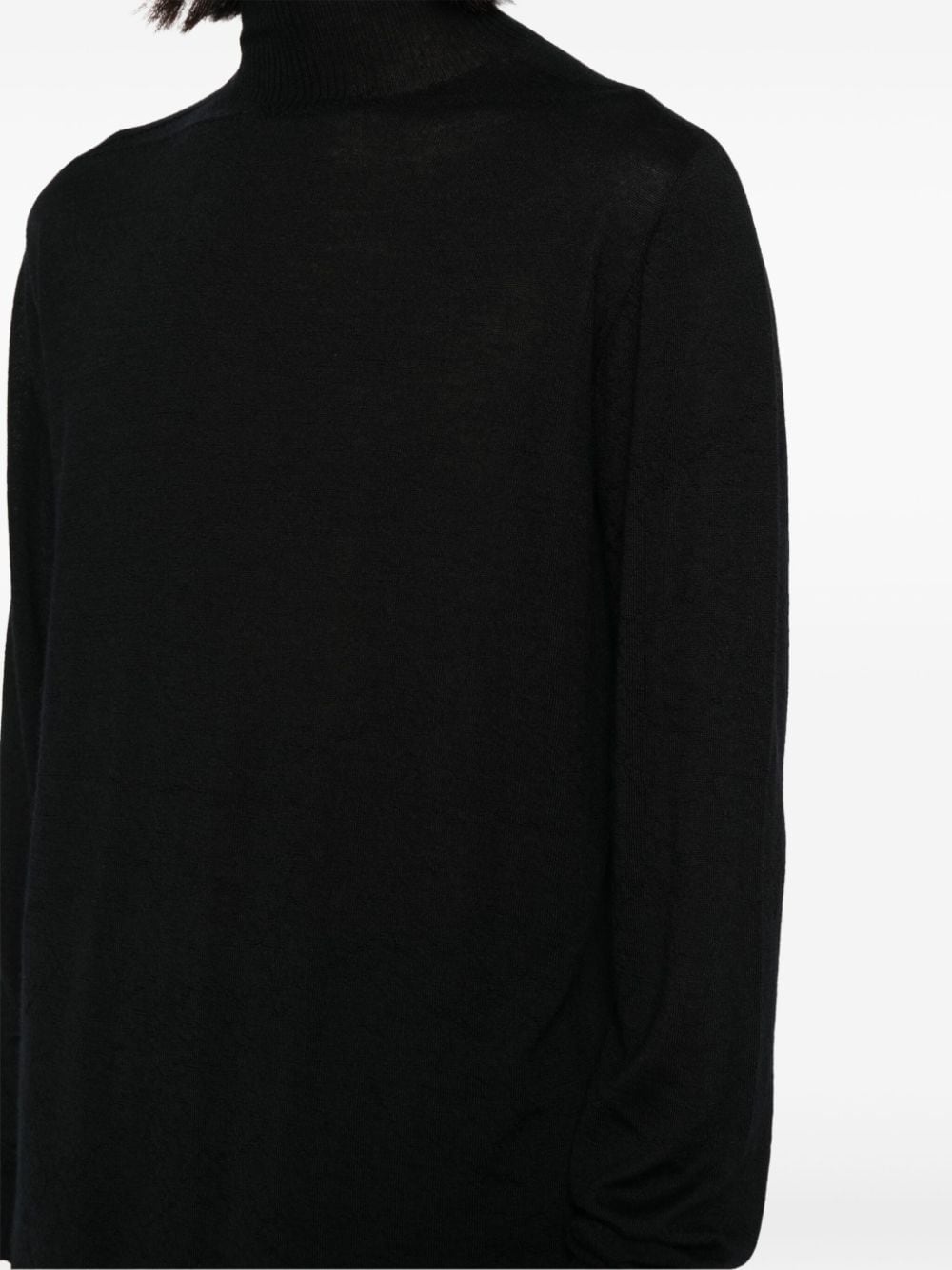 mock-neck jumper - 5