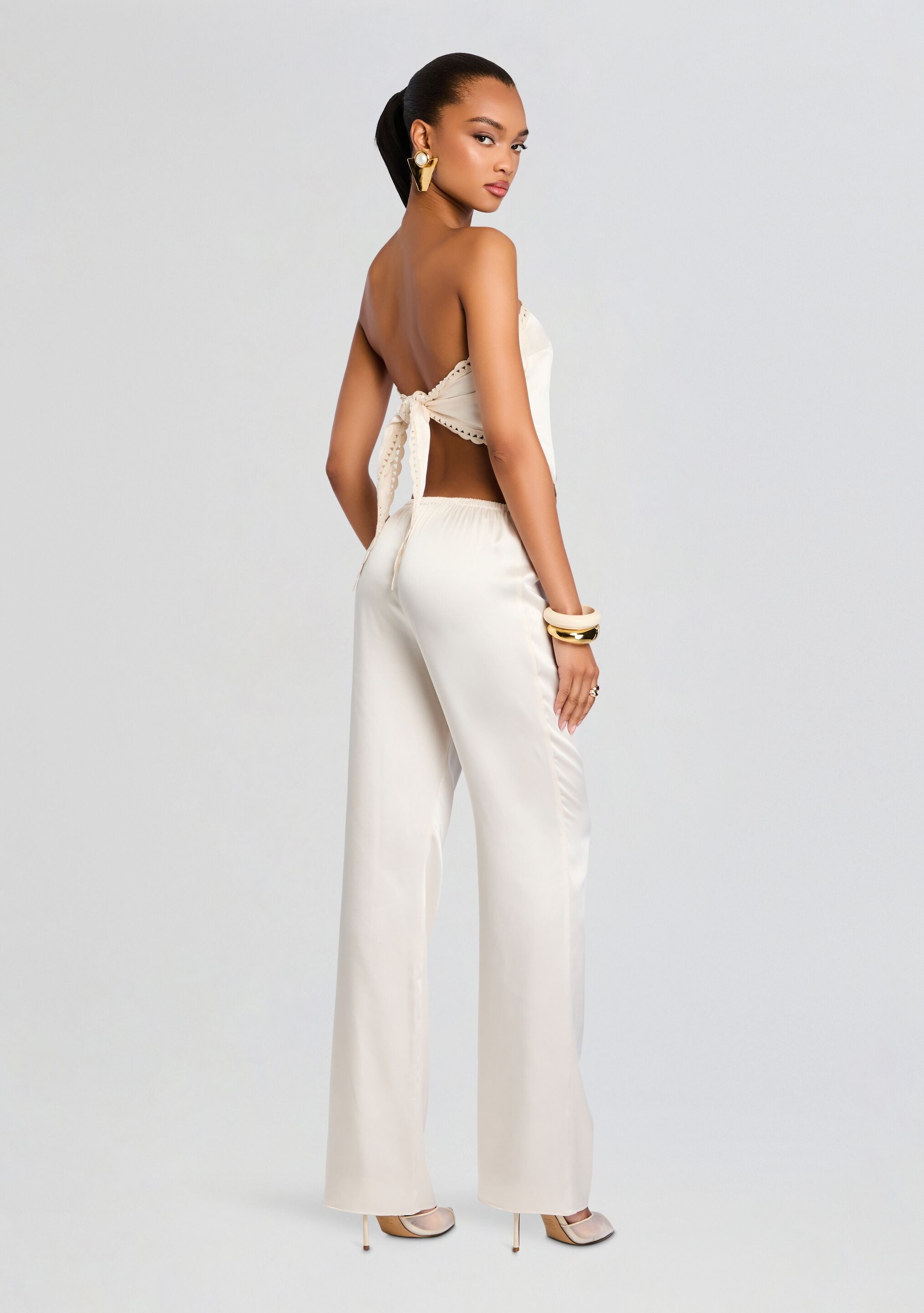 VIVA SATIN PANT - 4