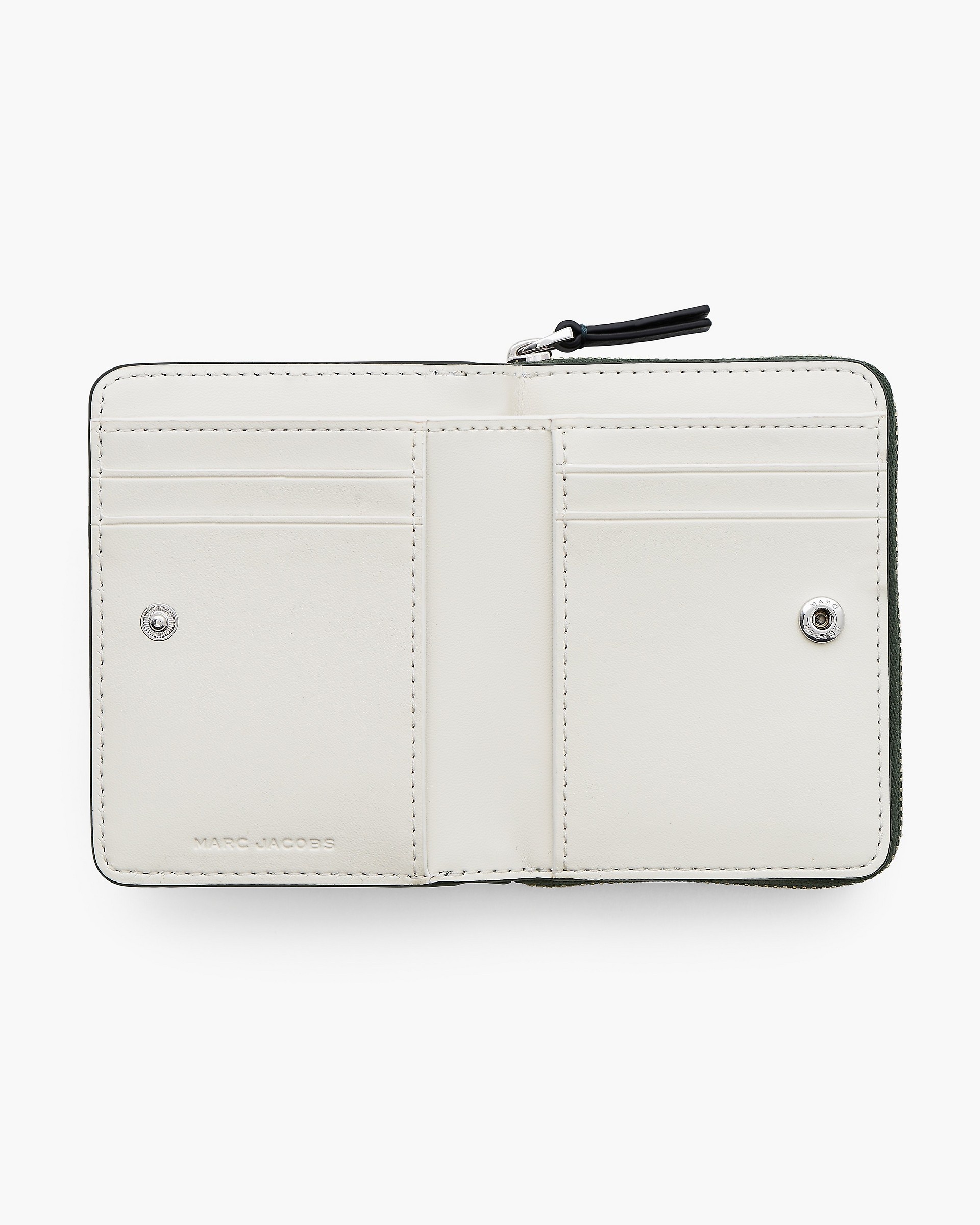 THE LEATHER MINI COMPACT WALLET - 2