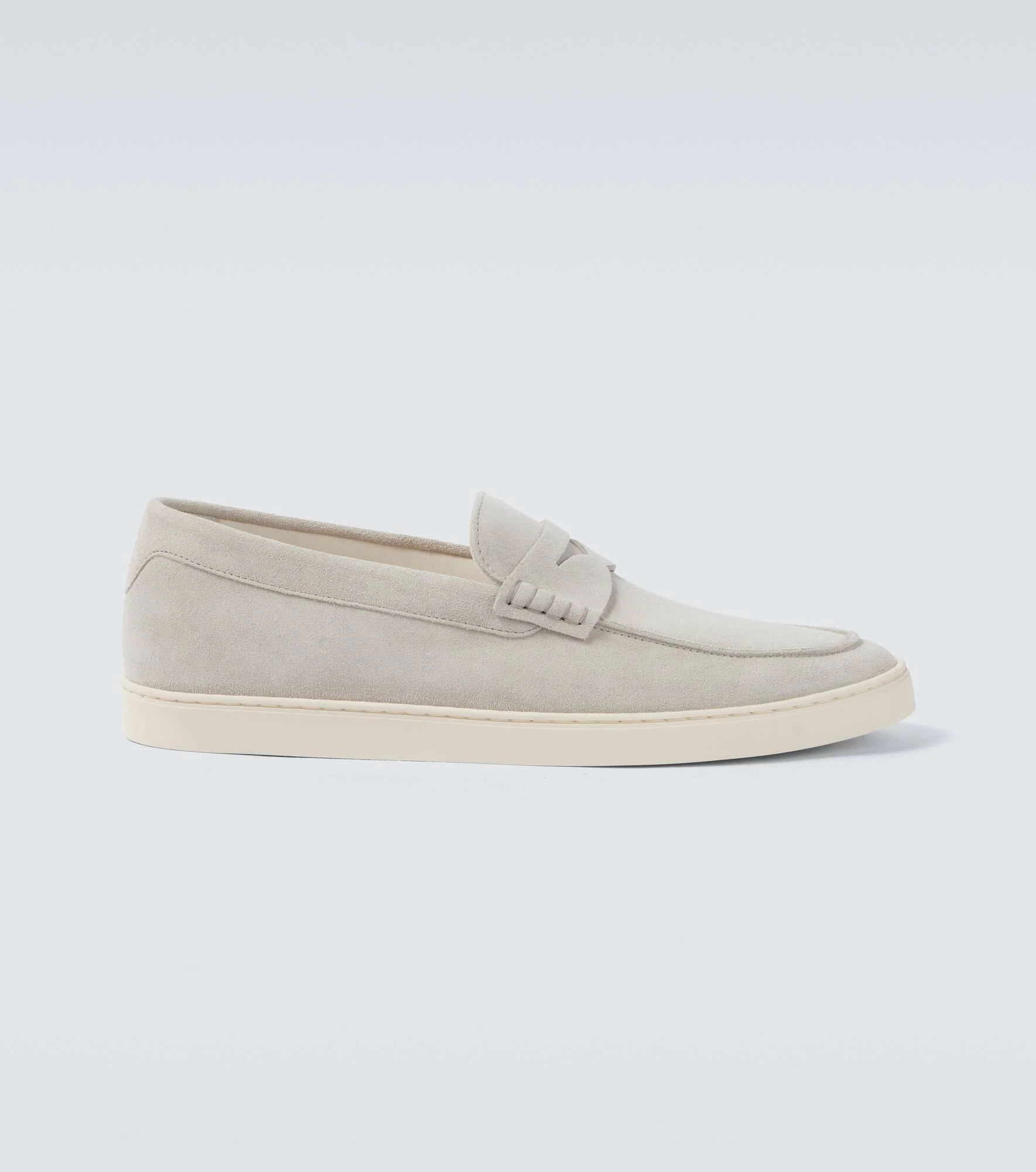 Suede slip-on sneakers - 1
