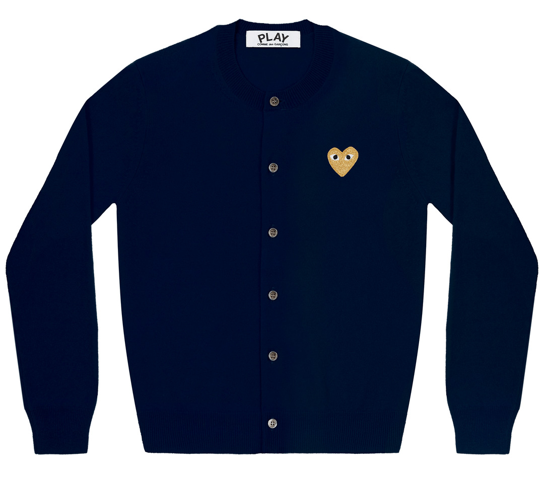 Gold Heart Cardigan Women - 1