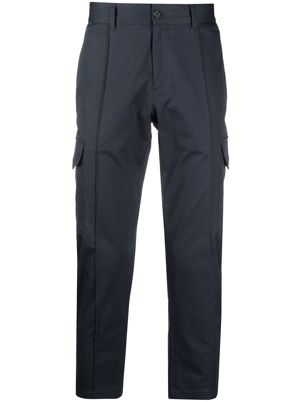 cropped cargo trousers - 1