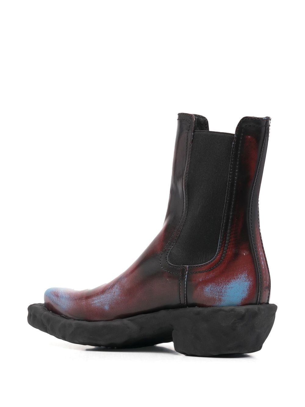 leather ankle-length boots - 3