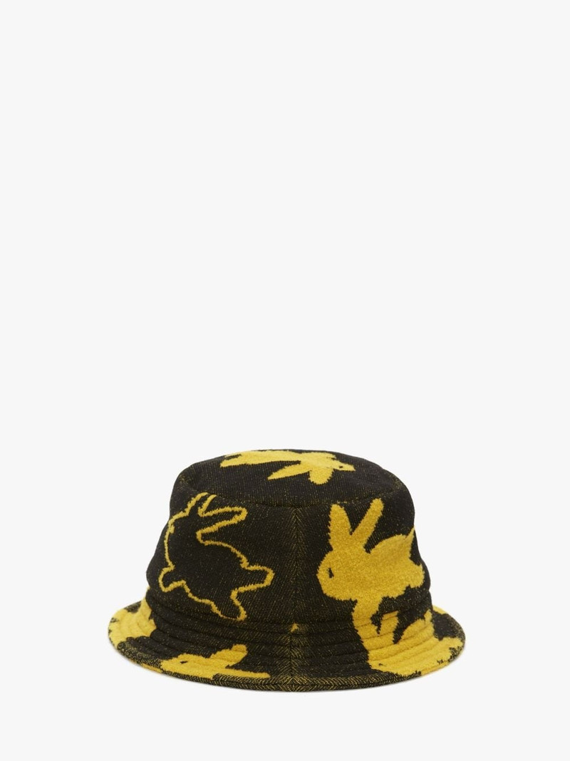 BUCKET HAT WITH BUNNY MOTIF 1