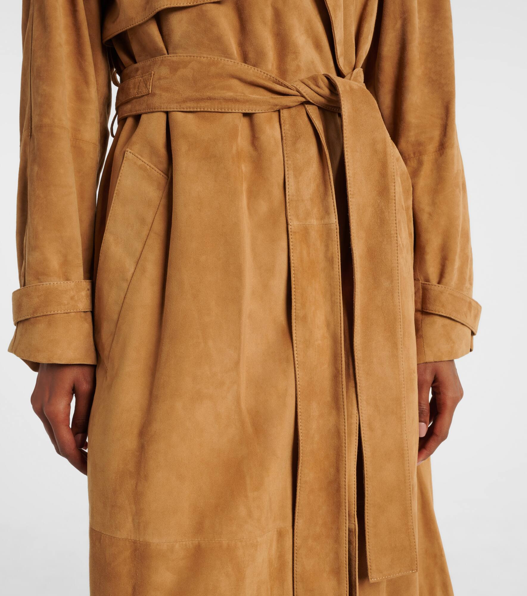 Ramona suede trench coat - 5