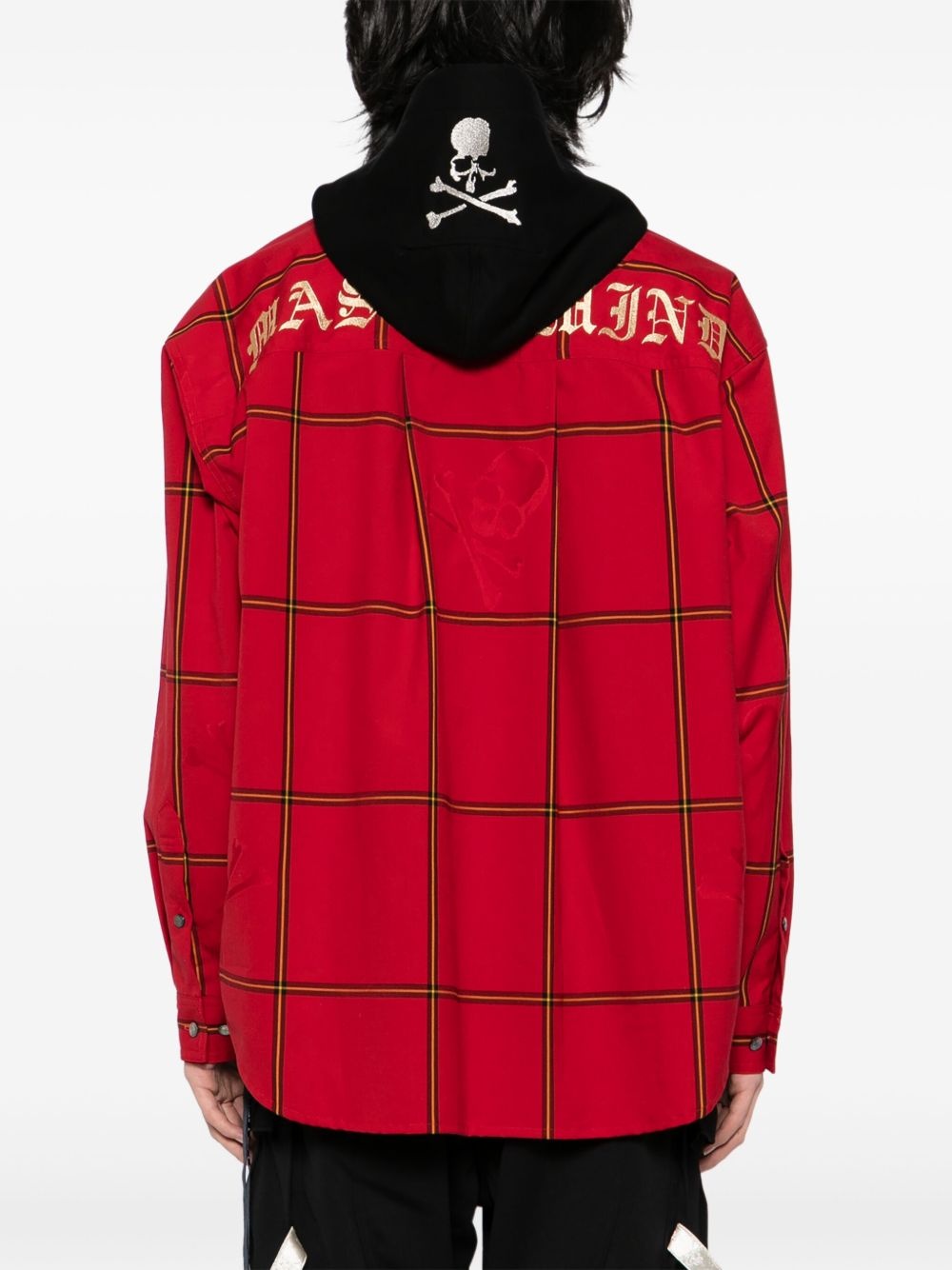 hooded shirt jacket - 4