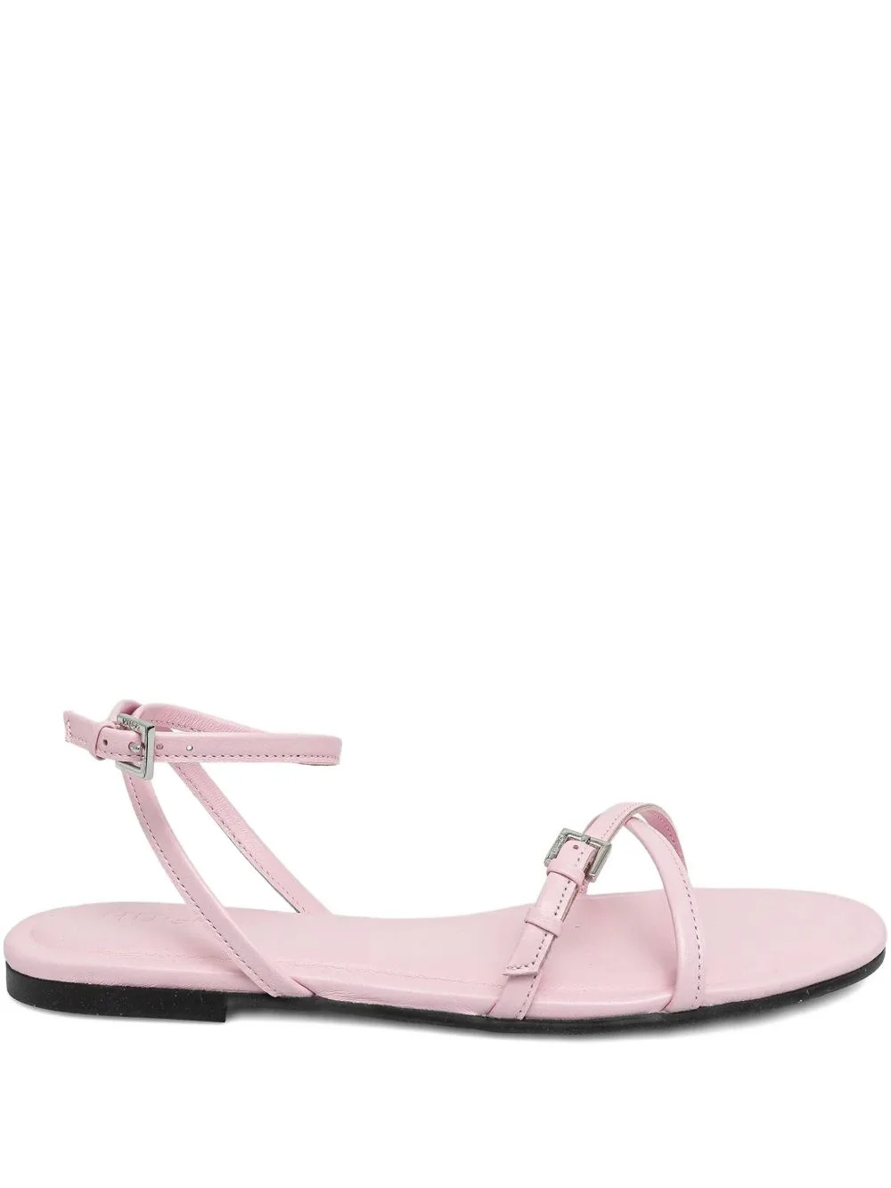 buckle-fastening cross-strap sandals - 1