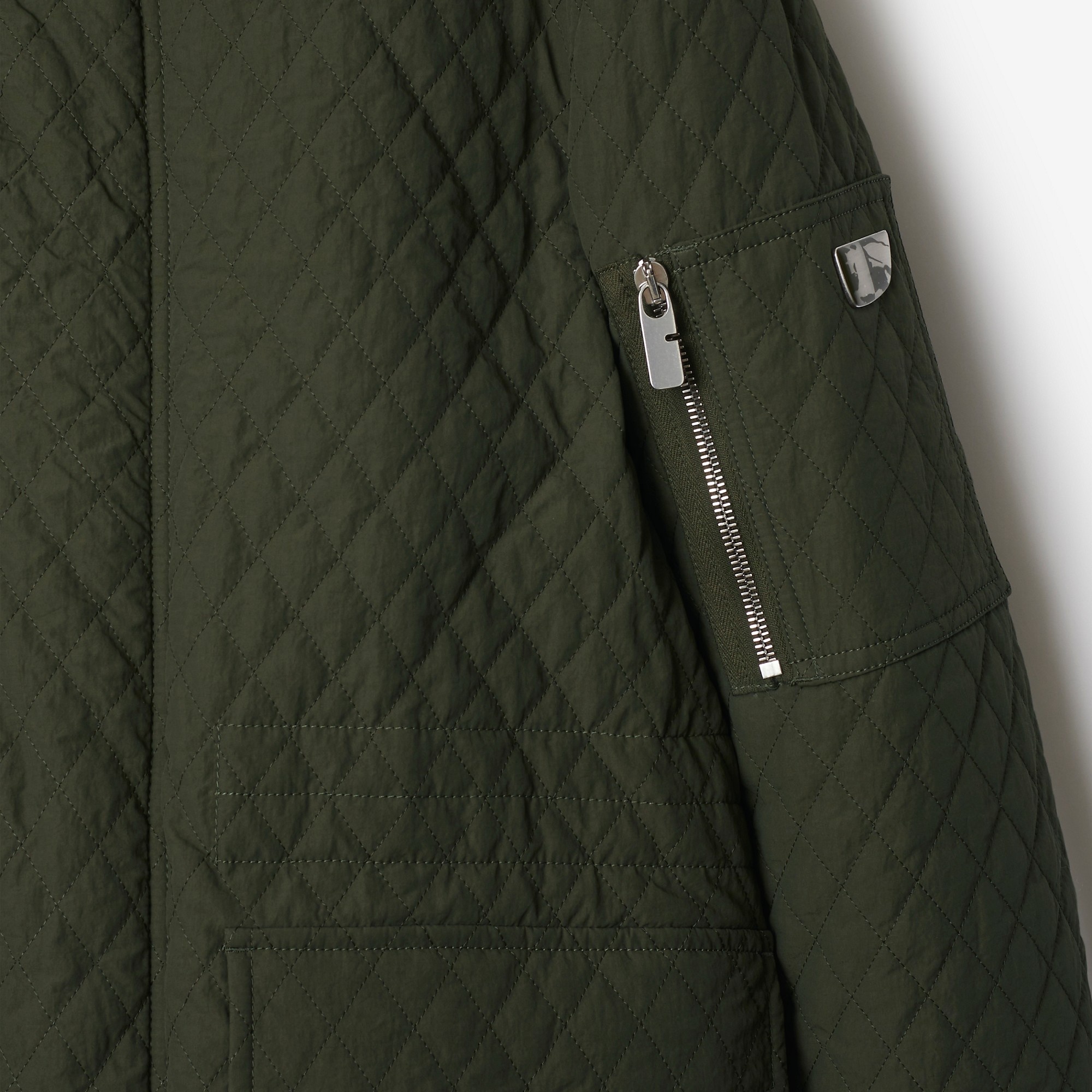 Quilted Cotton Blend Jacket - 6