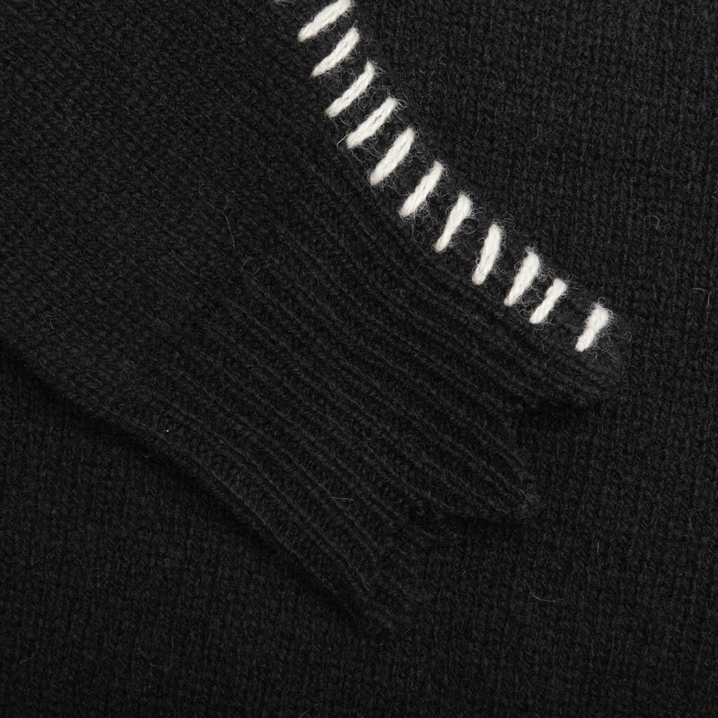 SAINT M×××××× CLF KNIT - BLACK | REVERSIBLE