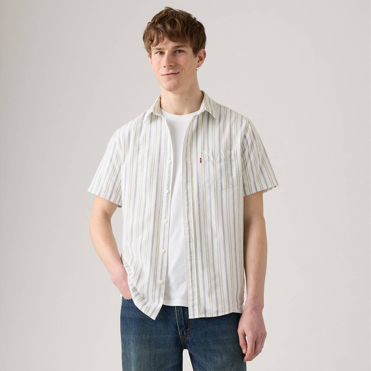 SHORT-SLEEVE CLASSIC STANDARD FIT SHIRT - 3