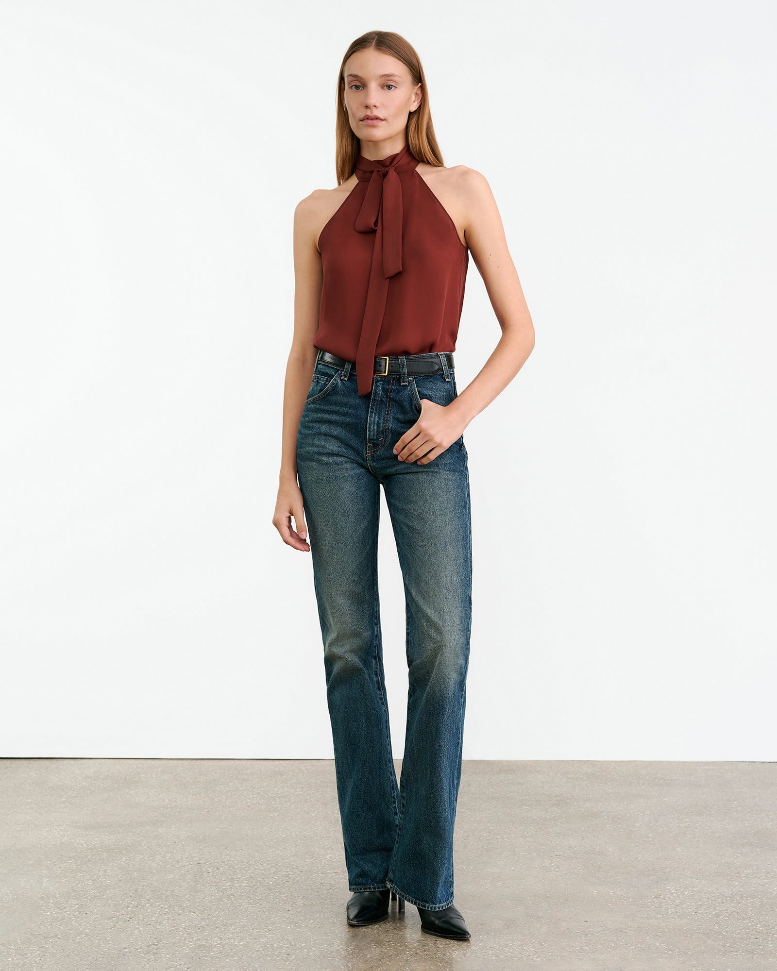 ALLA HALTERNECK TOP - 4