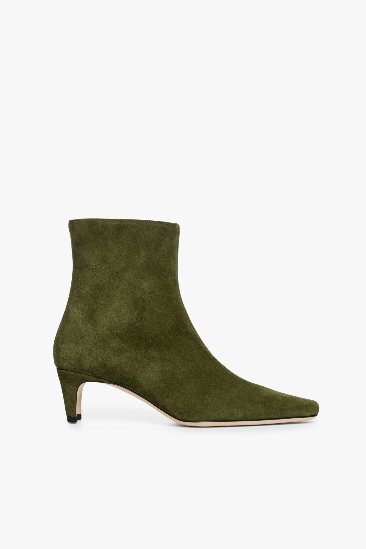 STAUD WALLY ANKLE BOOT OLIVE - 1