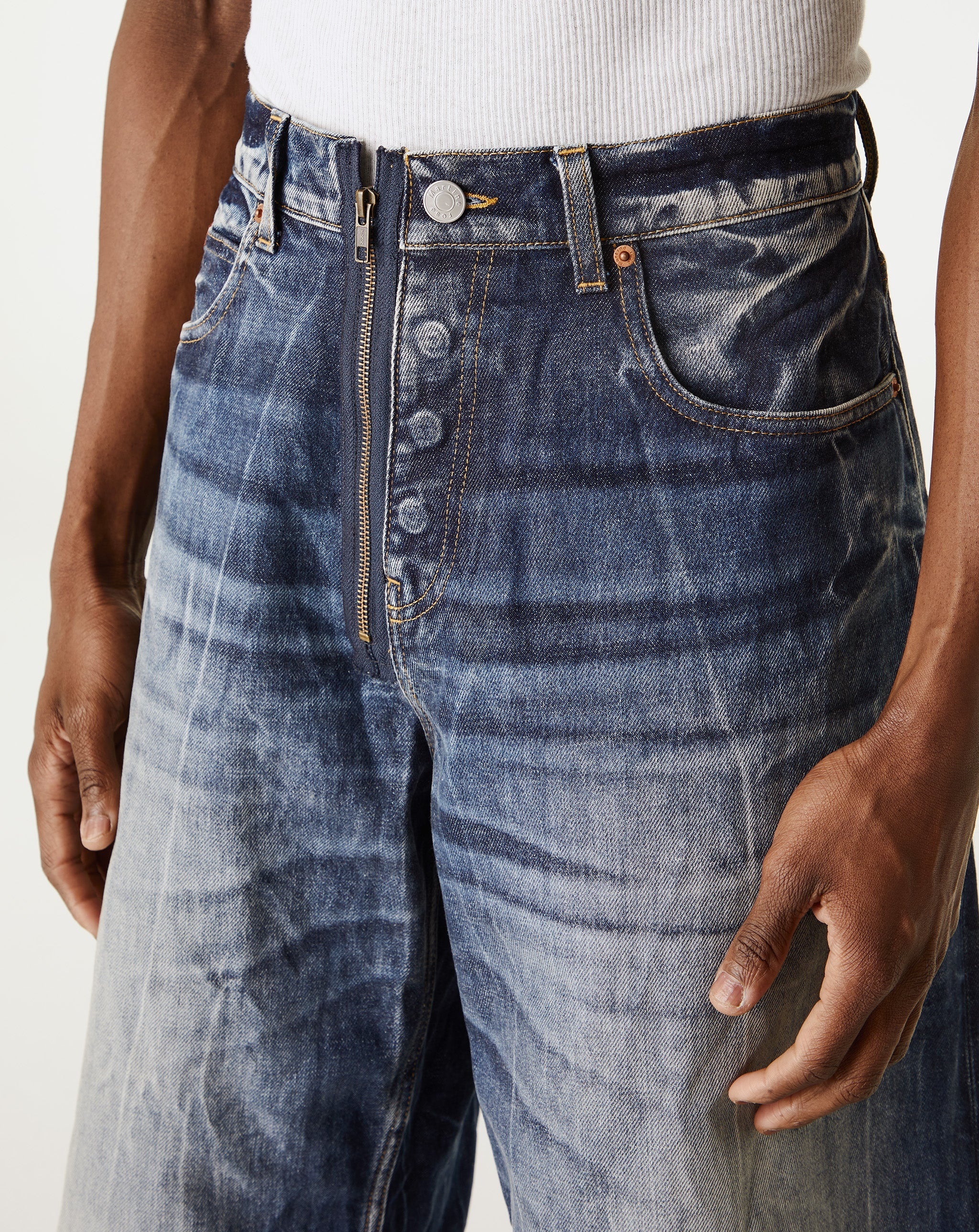 Zip Jean Short - 6