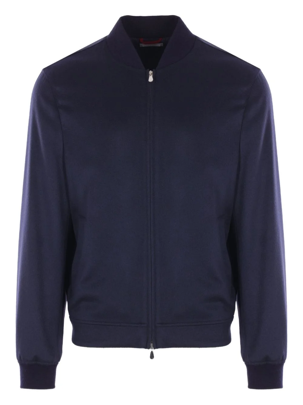 zip-fastening bomber jacket - 1