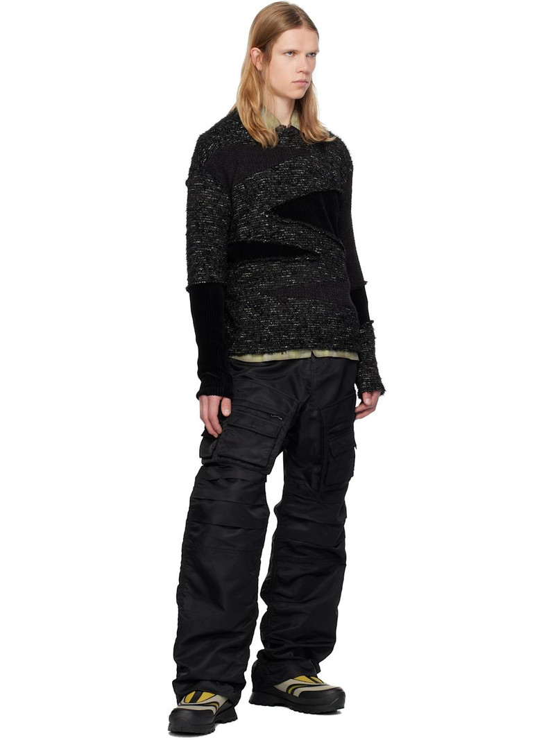 Andersson Bell Black Pocket Cargo Pants outlook