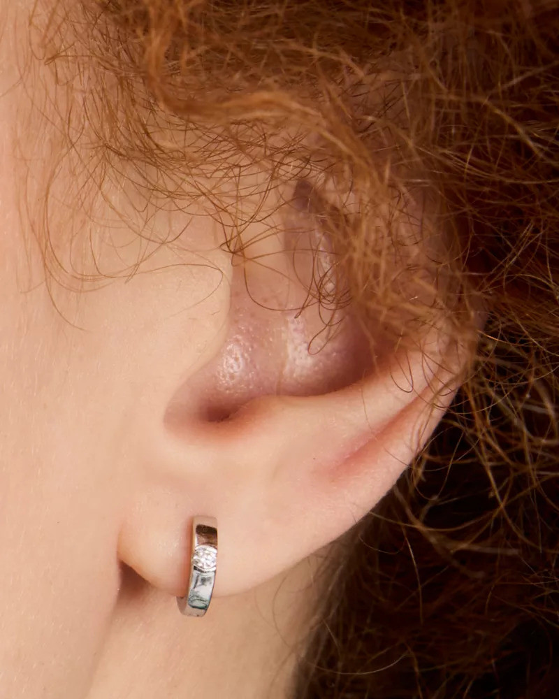 kate spade Kate Spade Fine Meant To Be Diamond Huggies outlook