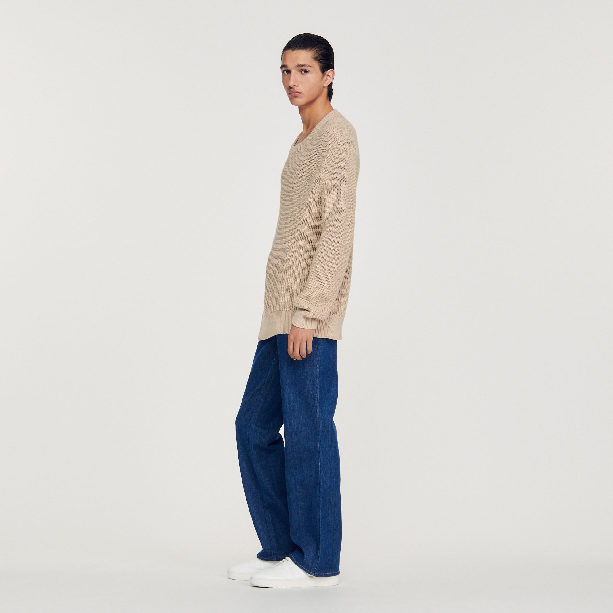 Cotton and silk sweater - 7