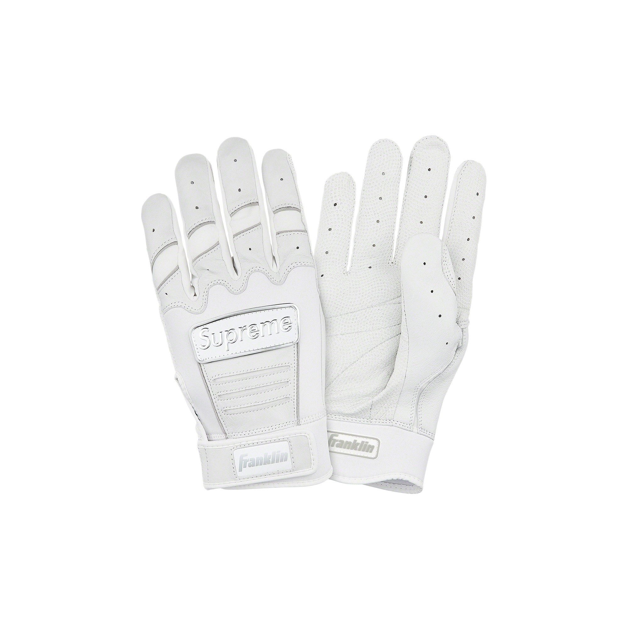 Supreme Supreme x Franklin CFX Pro Batting Gloves 'White' | REVERSIBLE