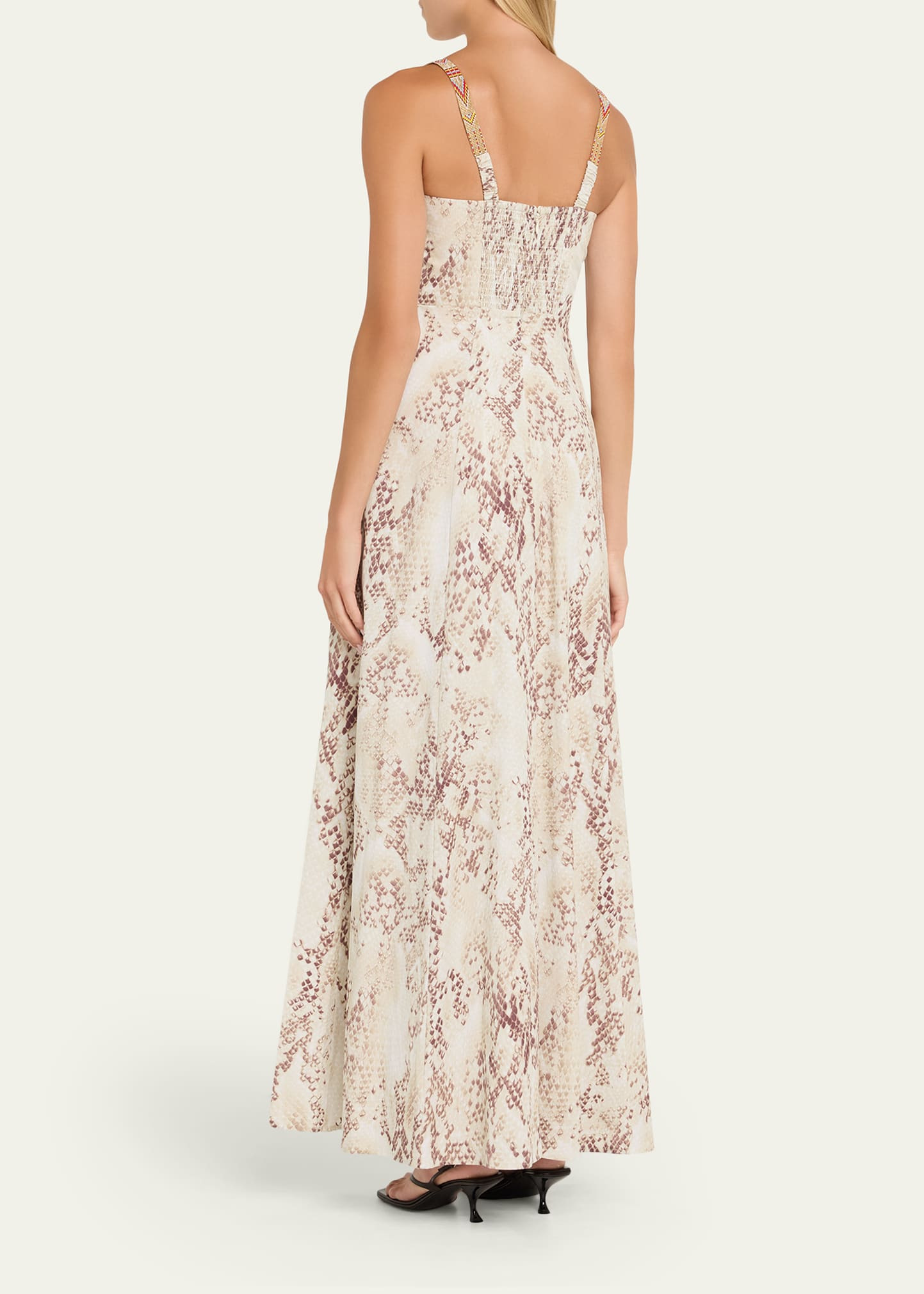 Sutton Snake Maxi Dress - 3