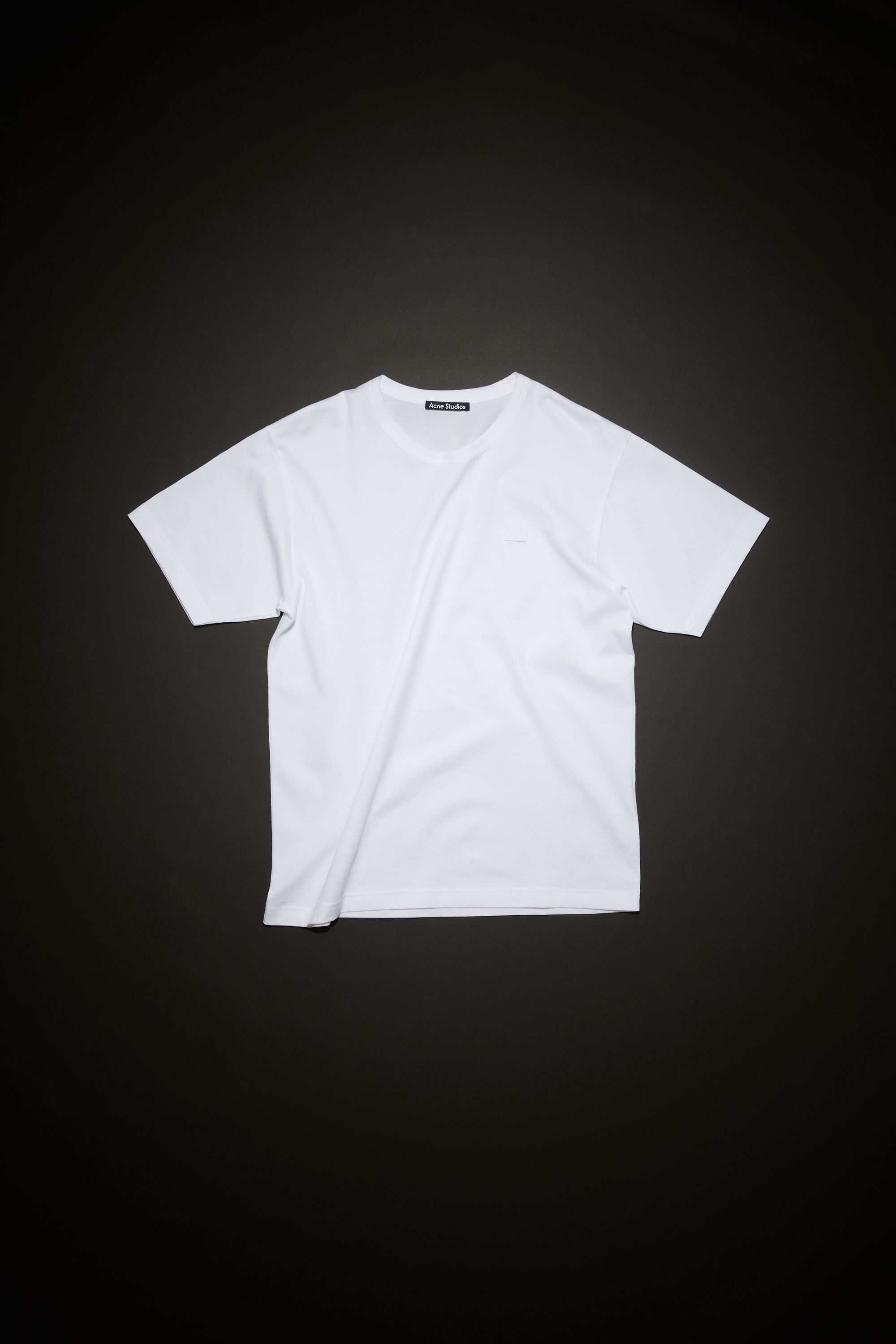 Crew neck t-shirt- Regular fit - Optic White - 1