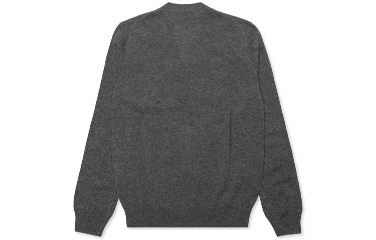 COMME des GARCONS PLAY Cardigan White Heart 'Dark Grey' AZ-N062-051-3 - 2
