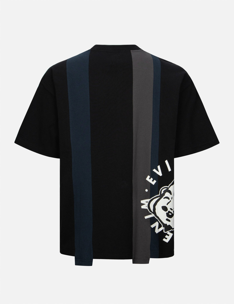 EVISU DECONSTRUCTED PLAYFUL GODHEAD PRINTED LOOSE FIT T-SHIRT outlook