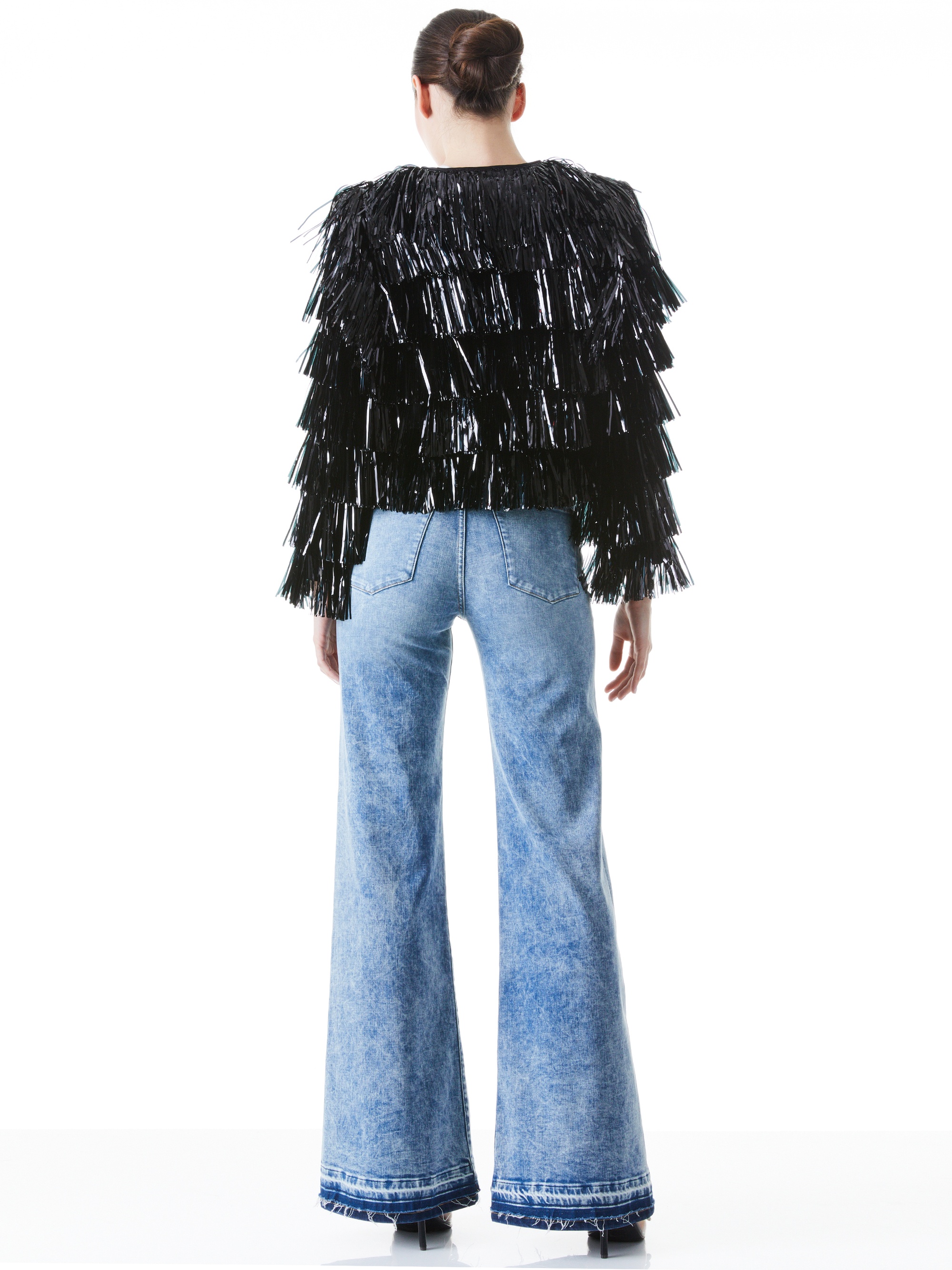 FAWN FRINGE TINSEL JACKET - 3