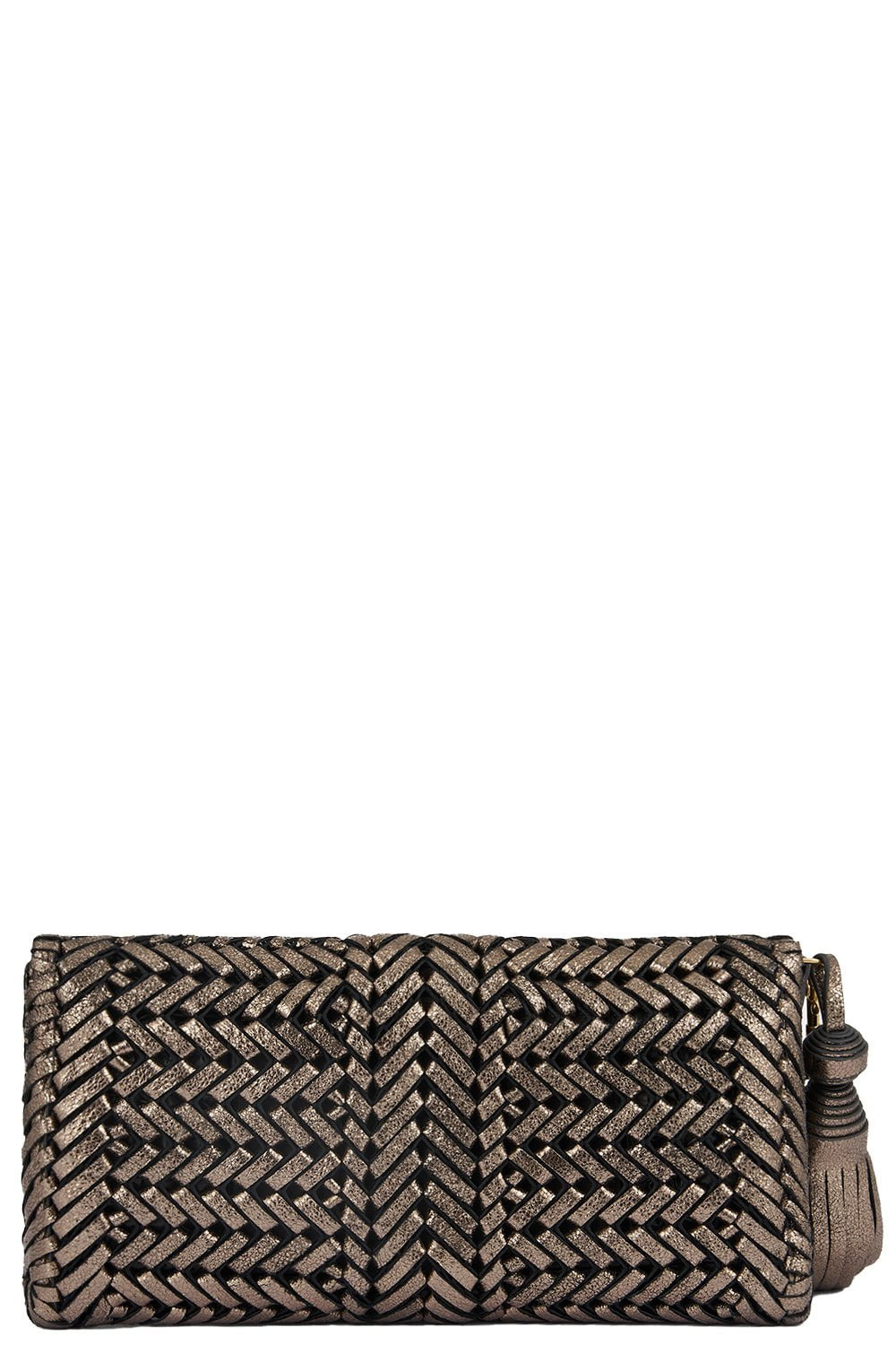 The Neeson Tassel Clutch - Smog - 7