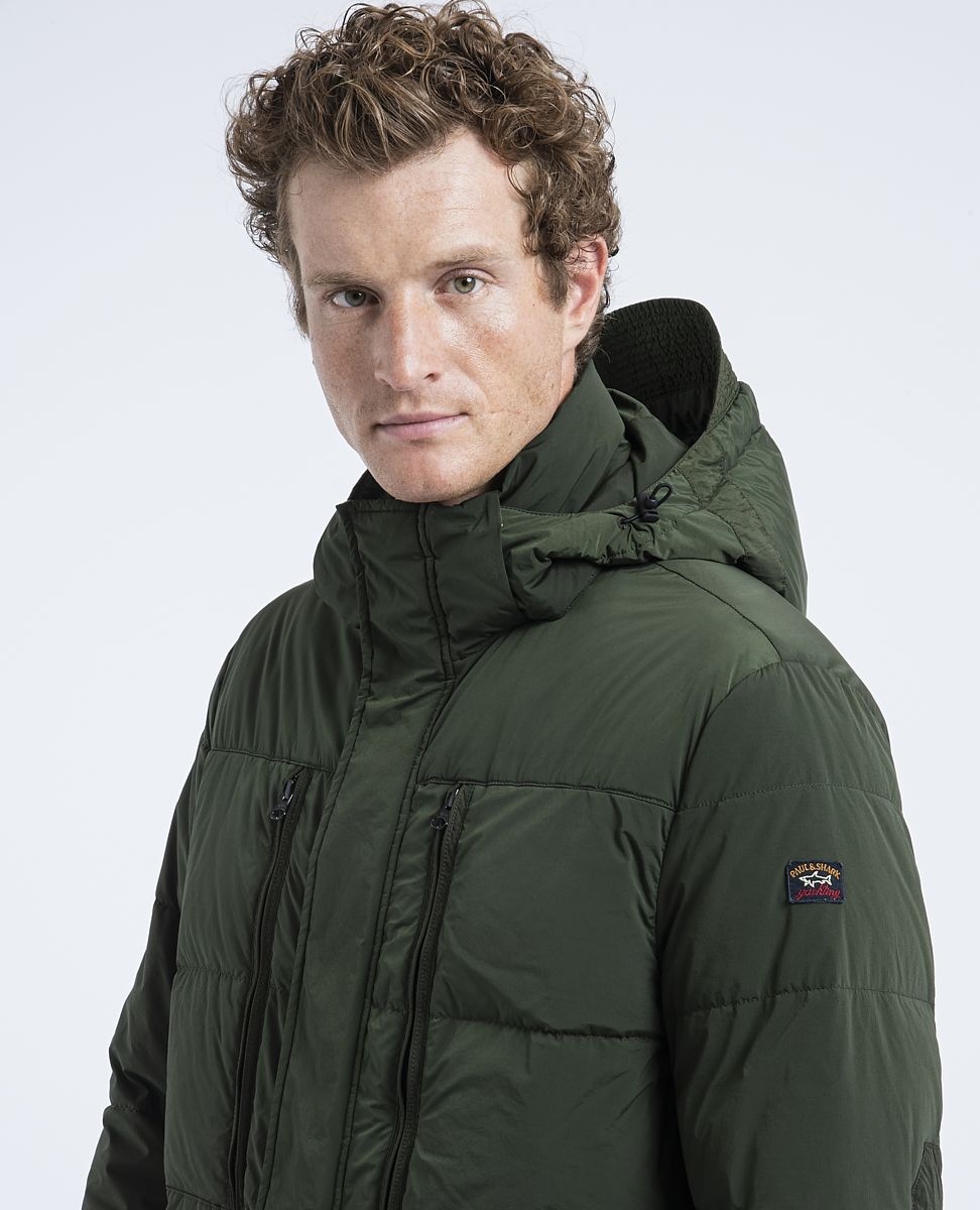Save the Sea Garment dyed ECONYL® nylon stretch Parka - 5