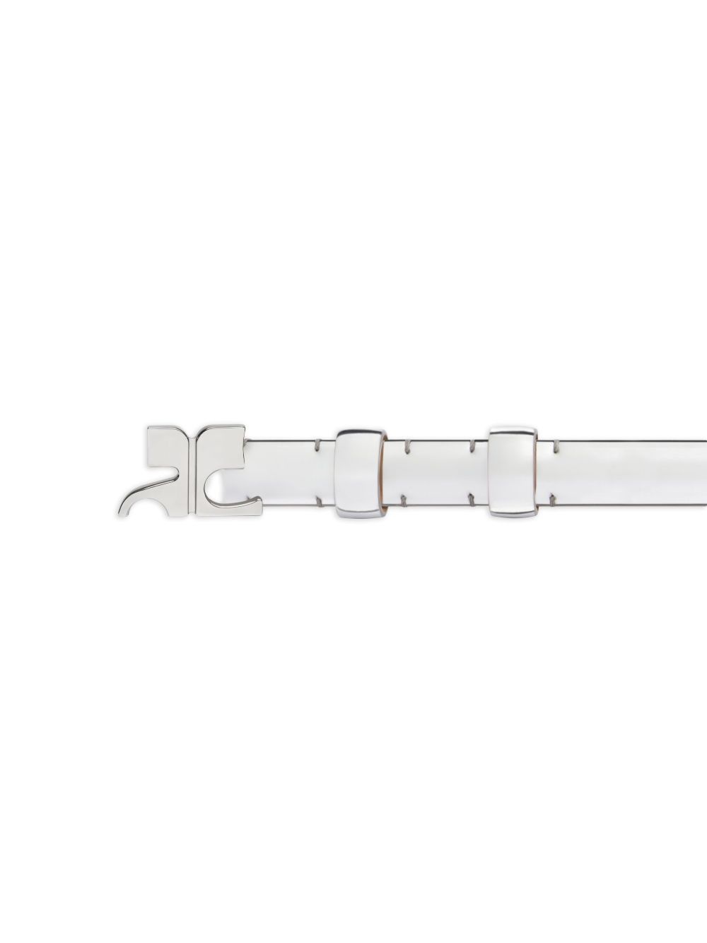 Mirror reversible leather belt - 3
