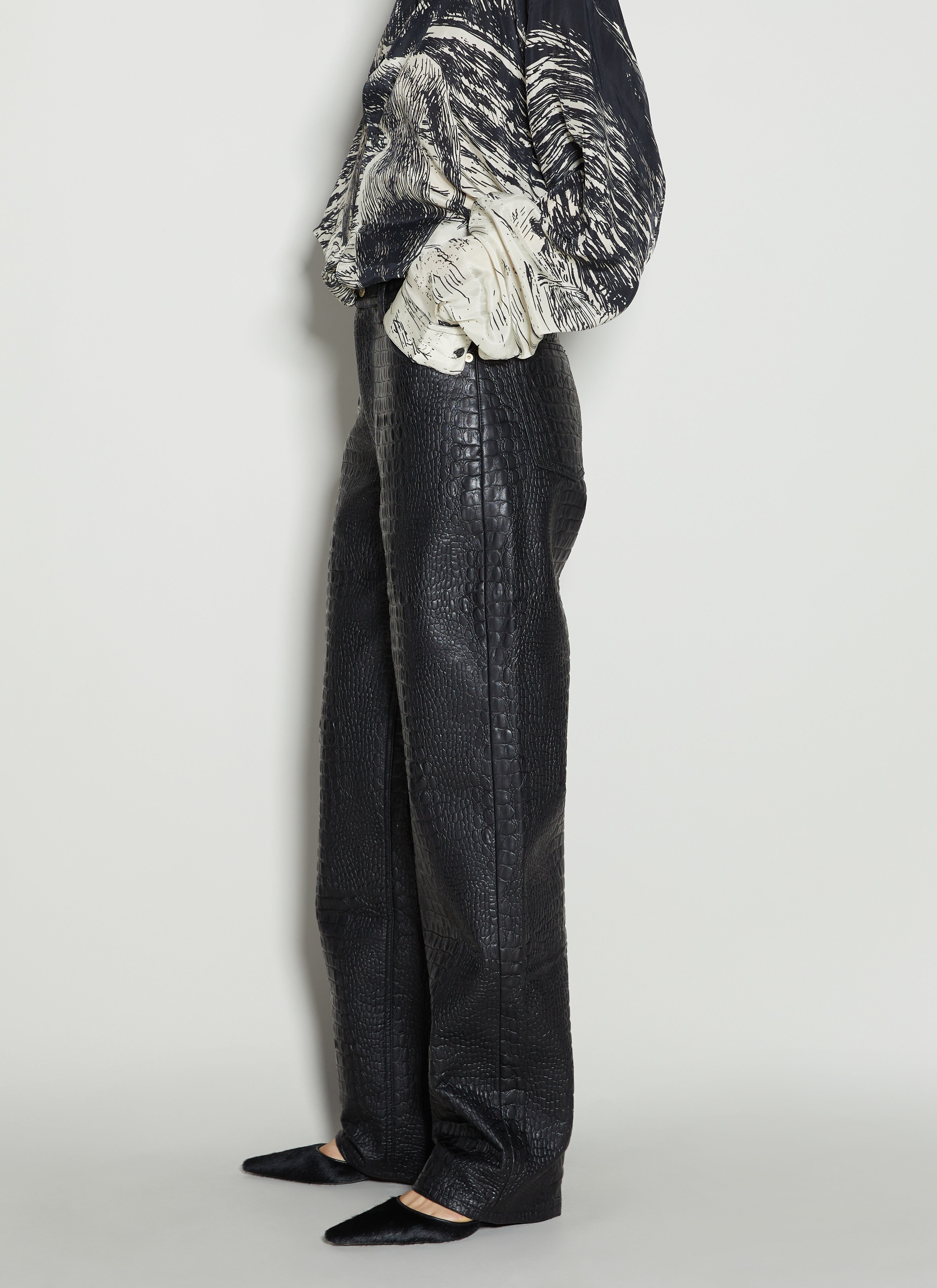 Benz Croco Pants - 2