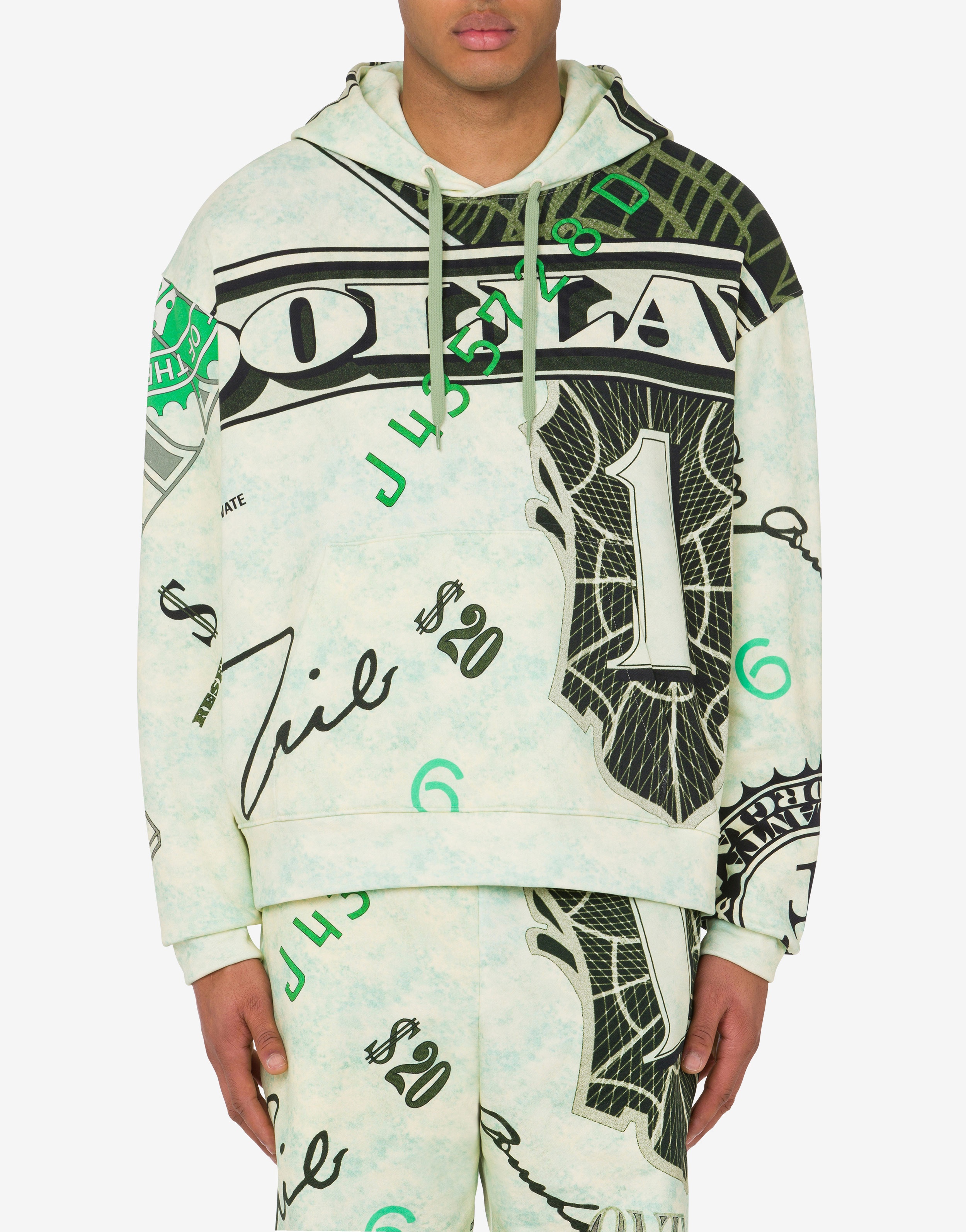 DOLLAR PRINT HOODIE - 2