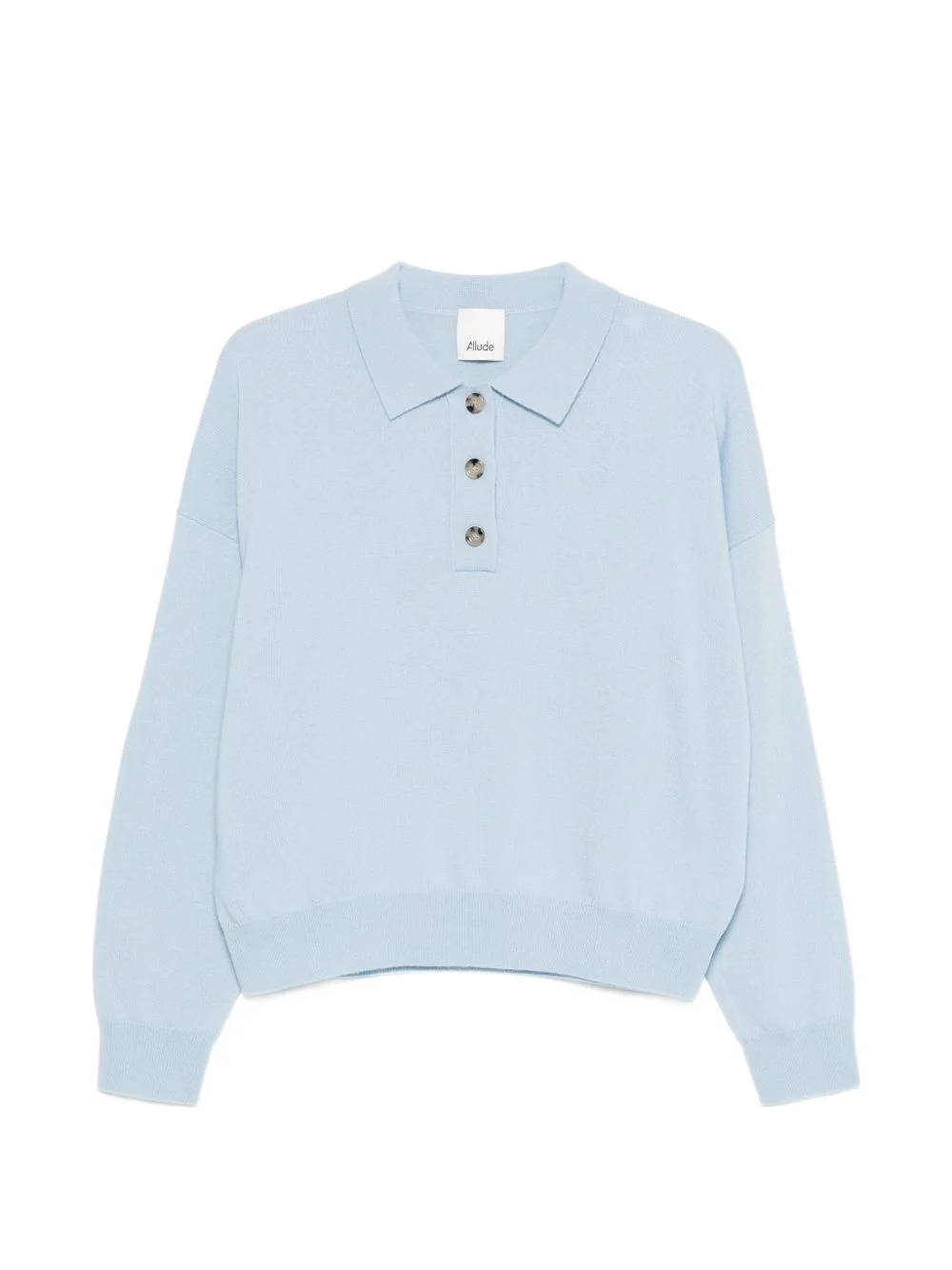 button collared polo shirt - 1